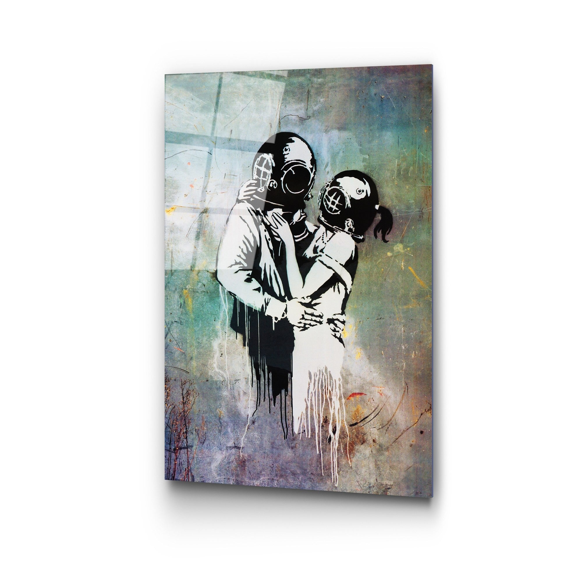 Quadro Decorativo em Vidro Temperado UV-486, Multicolor, 45 x 65 cm (4 mm)