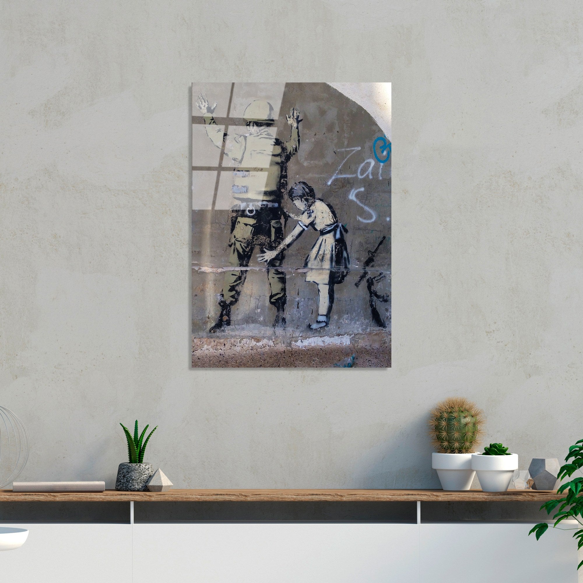 Quadro Decorativo em Vidro Temperado 45 x 65 cm Multicolor (4 mm) – UV-487 | Ref. 123BZM1336