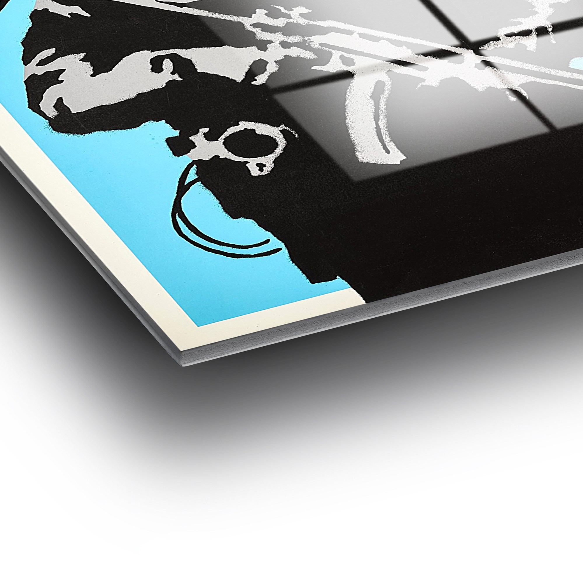 Pintura Decorativa em Vidro Temperado Multicolor UV-488, 45 x 65 cm (4 mm)