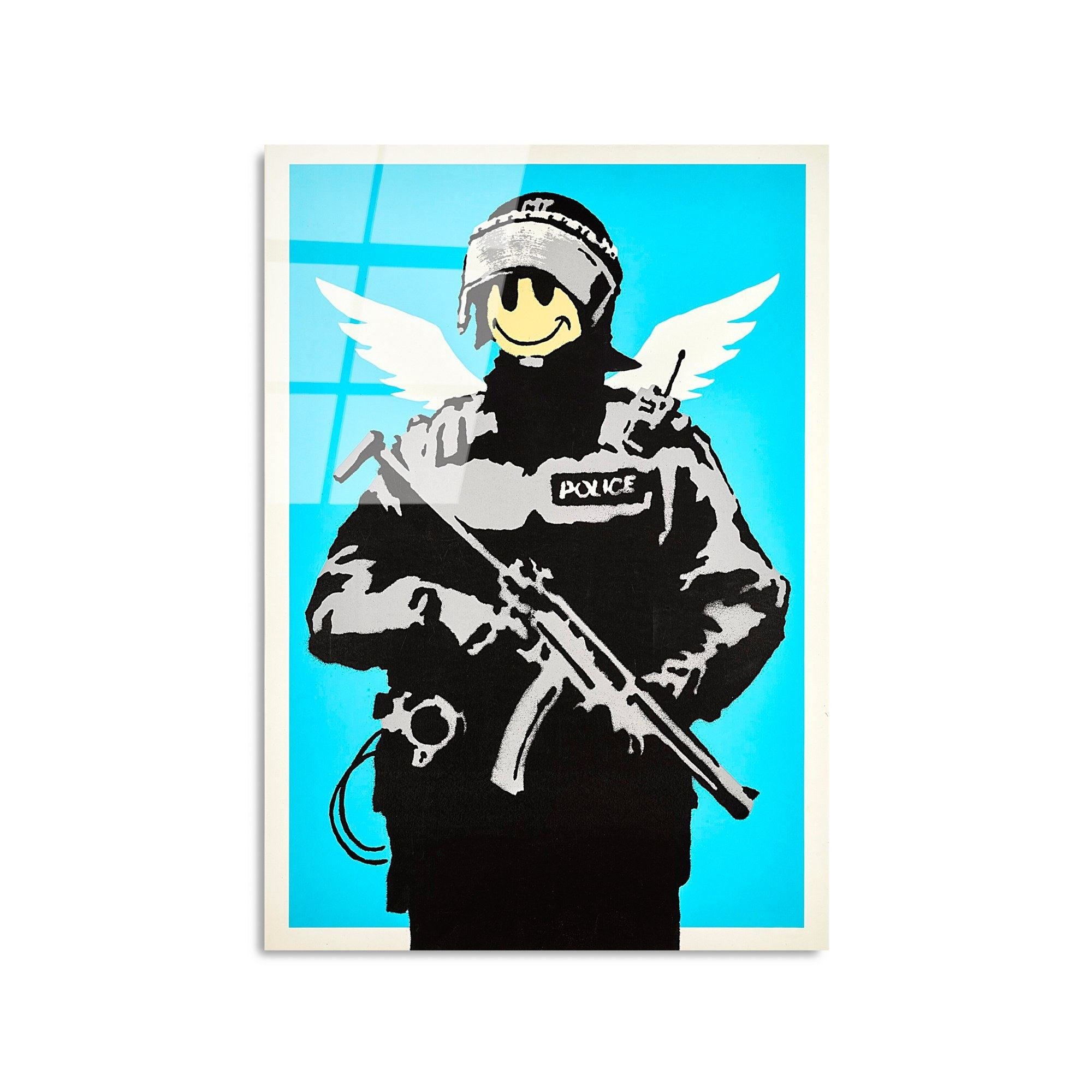 Pintura Decorativa em Vidro Temperado Multicolor UV-488, 45 x 65 cm (4 mm)