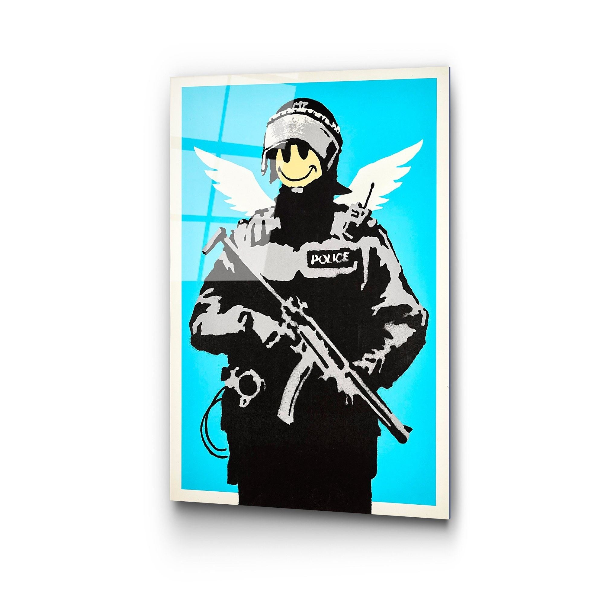 Pintura Decorativa em Vidro Temperado Multicolor UV-488, 45 x 65 cm (4 mm)