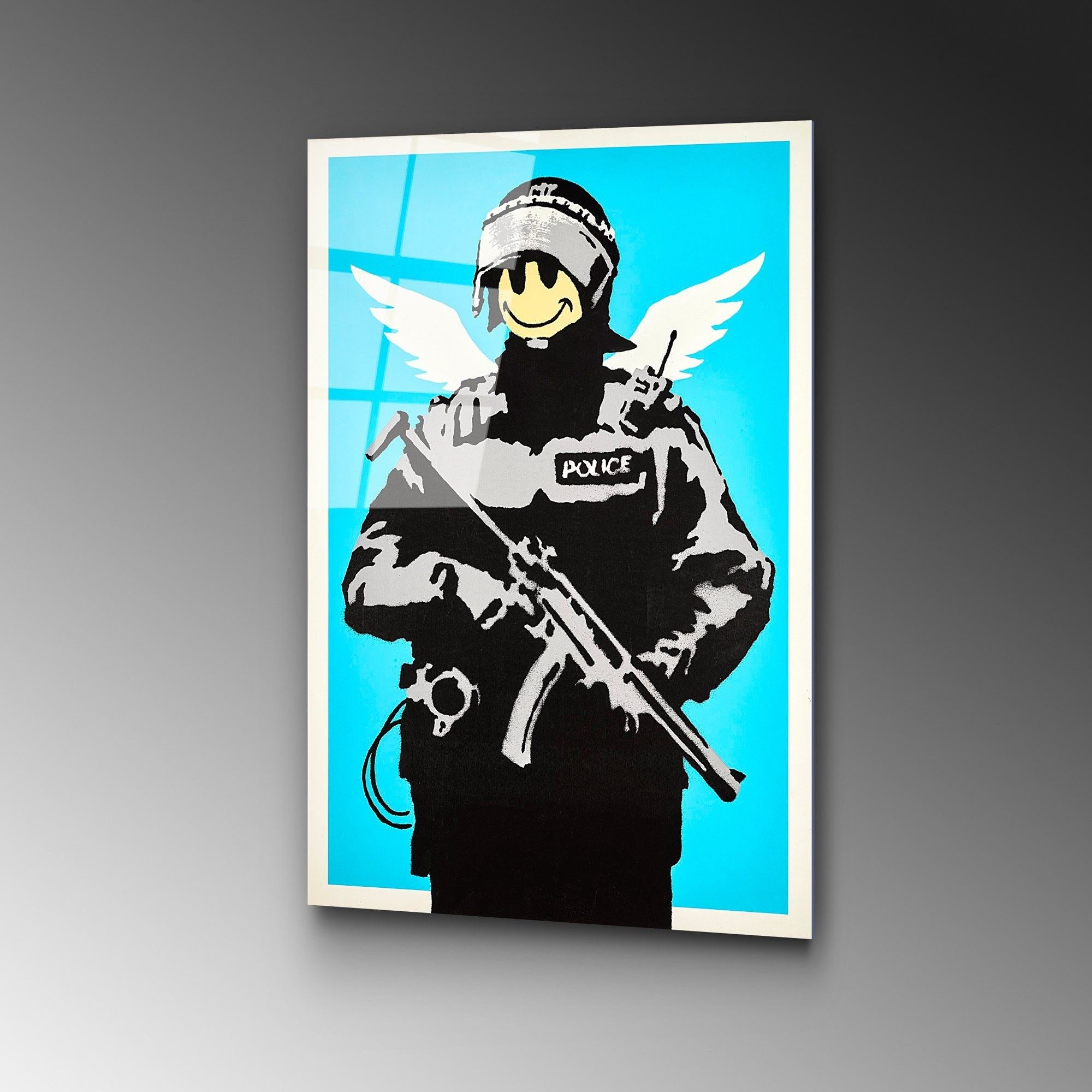 Pintura Decorativa em Vidro Temperado Multicolor UV-488, 45 x 65 cm (4 mm)