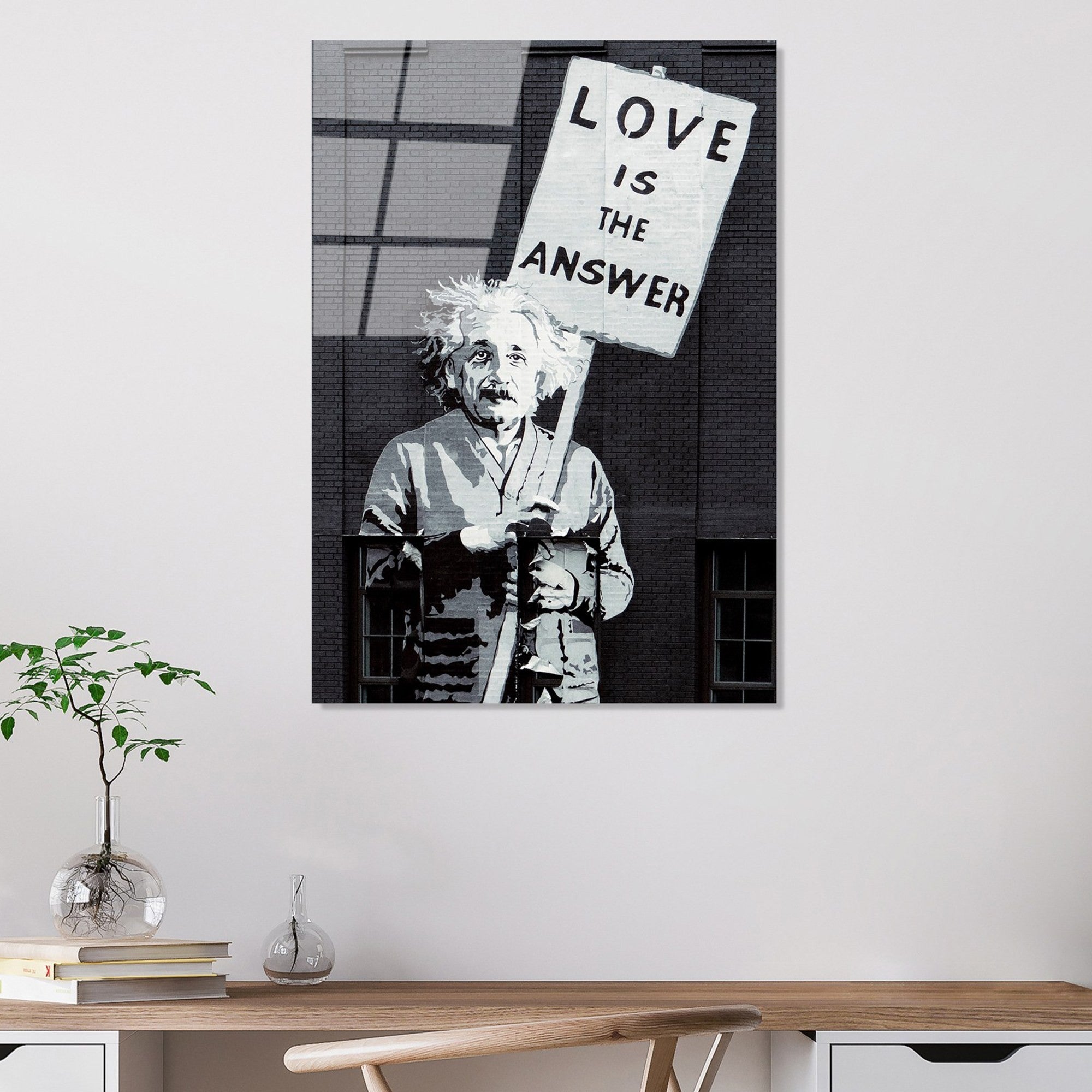 Quadro Decorativo em Vidro Temperado Multicolorido 45 x 65 cm (4 mm) - UV-489