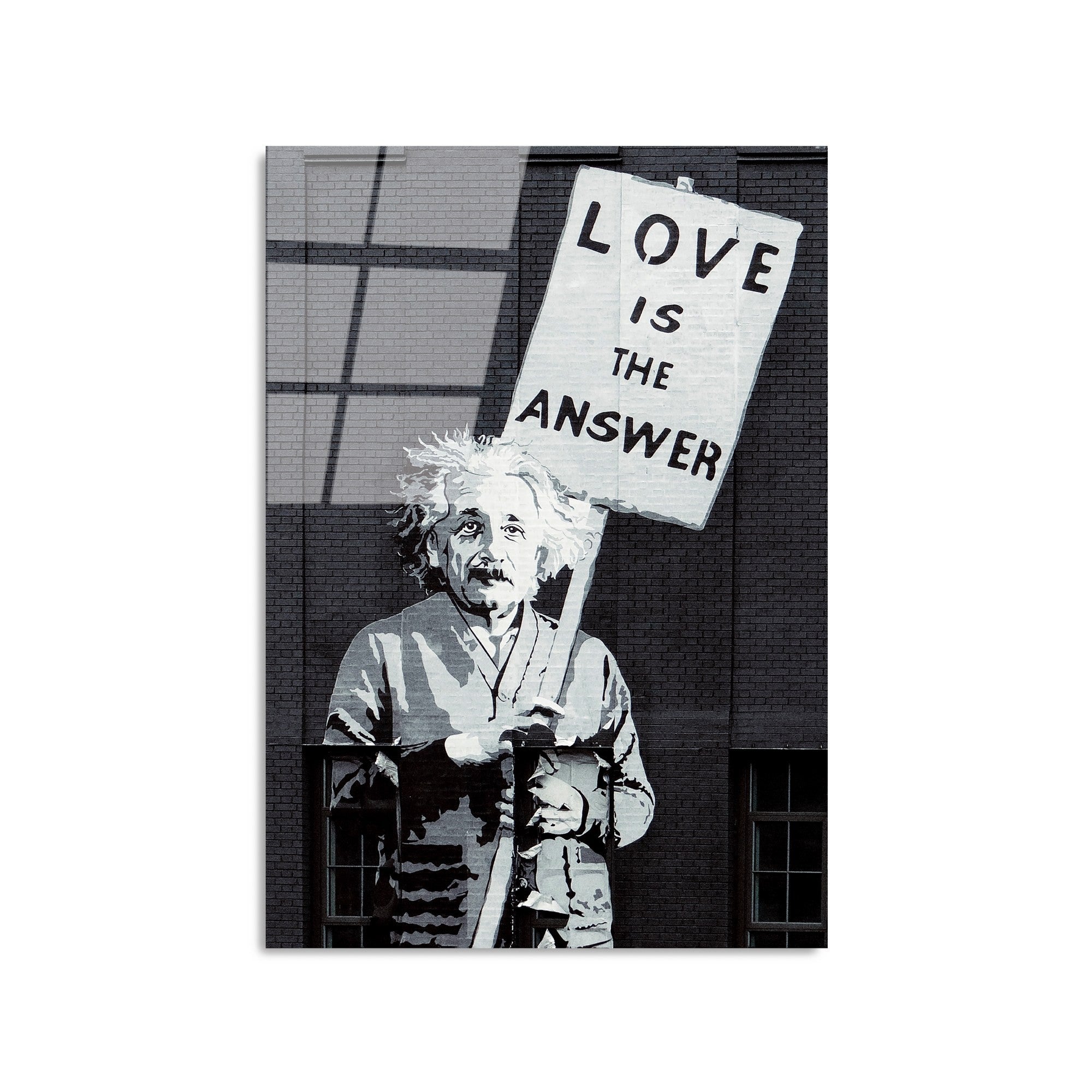 Quadro Decorativo em Vidro Temperado Multicolorido 45 x 65 cm (4 mm) - UV-489