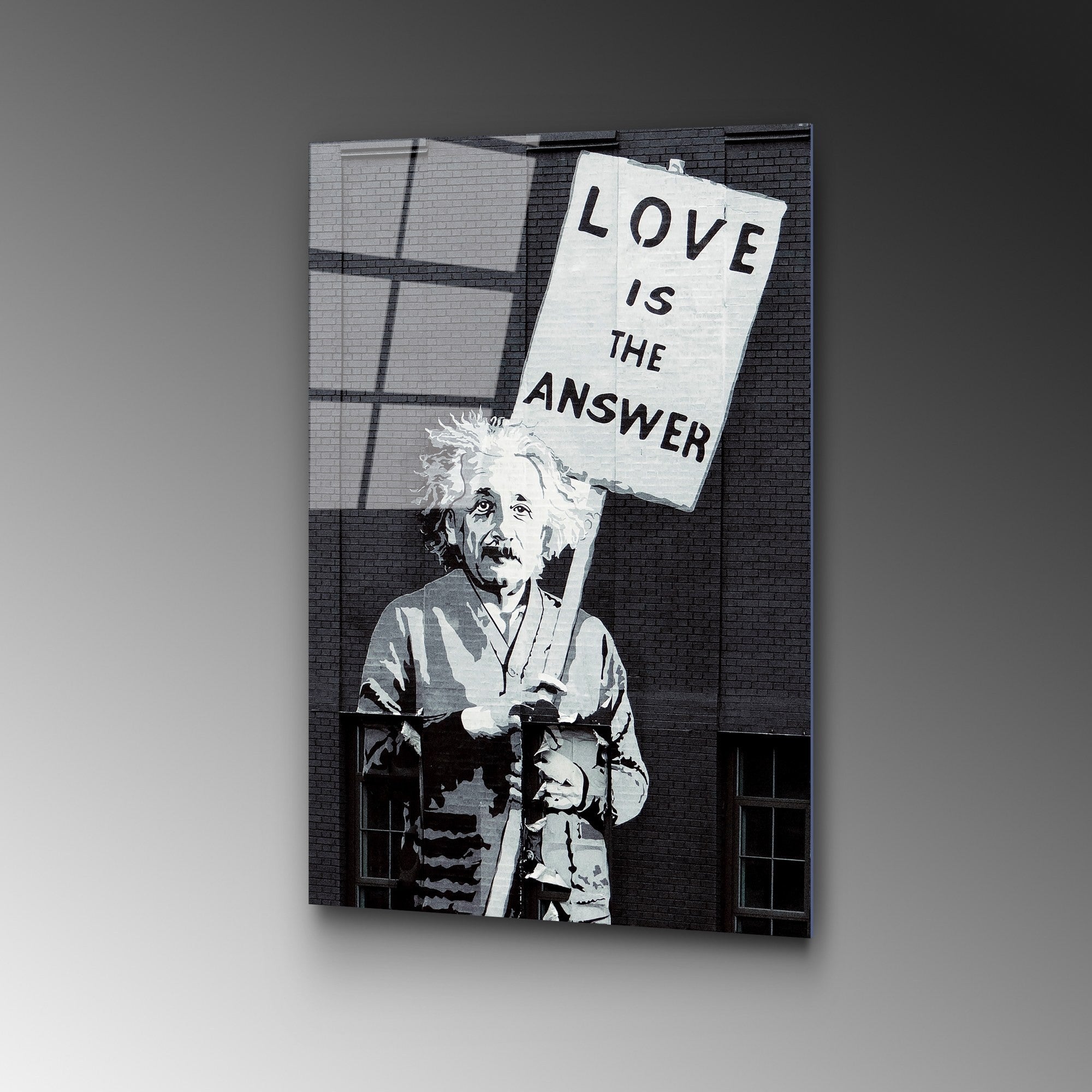 Quadro Decorativo em Vidro Temperado Multicolorido 45 x 65 cm (4 mm) - UV-489