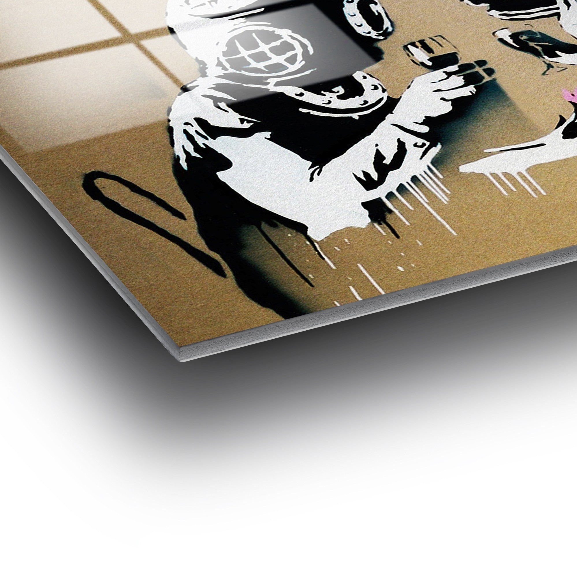 Quadro Decorativo em Vidro Temperado UV-492 Multicolor 45 x 65 cm (4 mm)