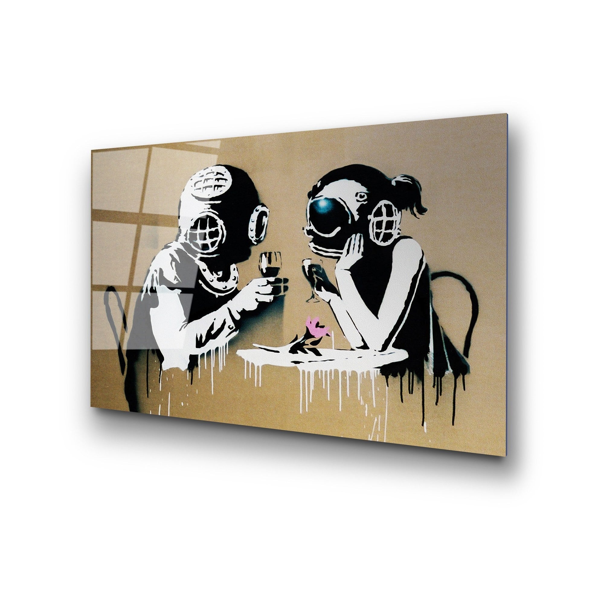 Quadro Decorativo em Vidro Temperado UV-492 Multicolor 45 x 65 cm (4 mm)