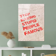 Quadro Decorativo em Vidro Temperado UV-493 Multicolor 45 x 65 cm (4 mm)