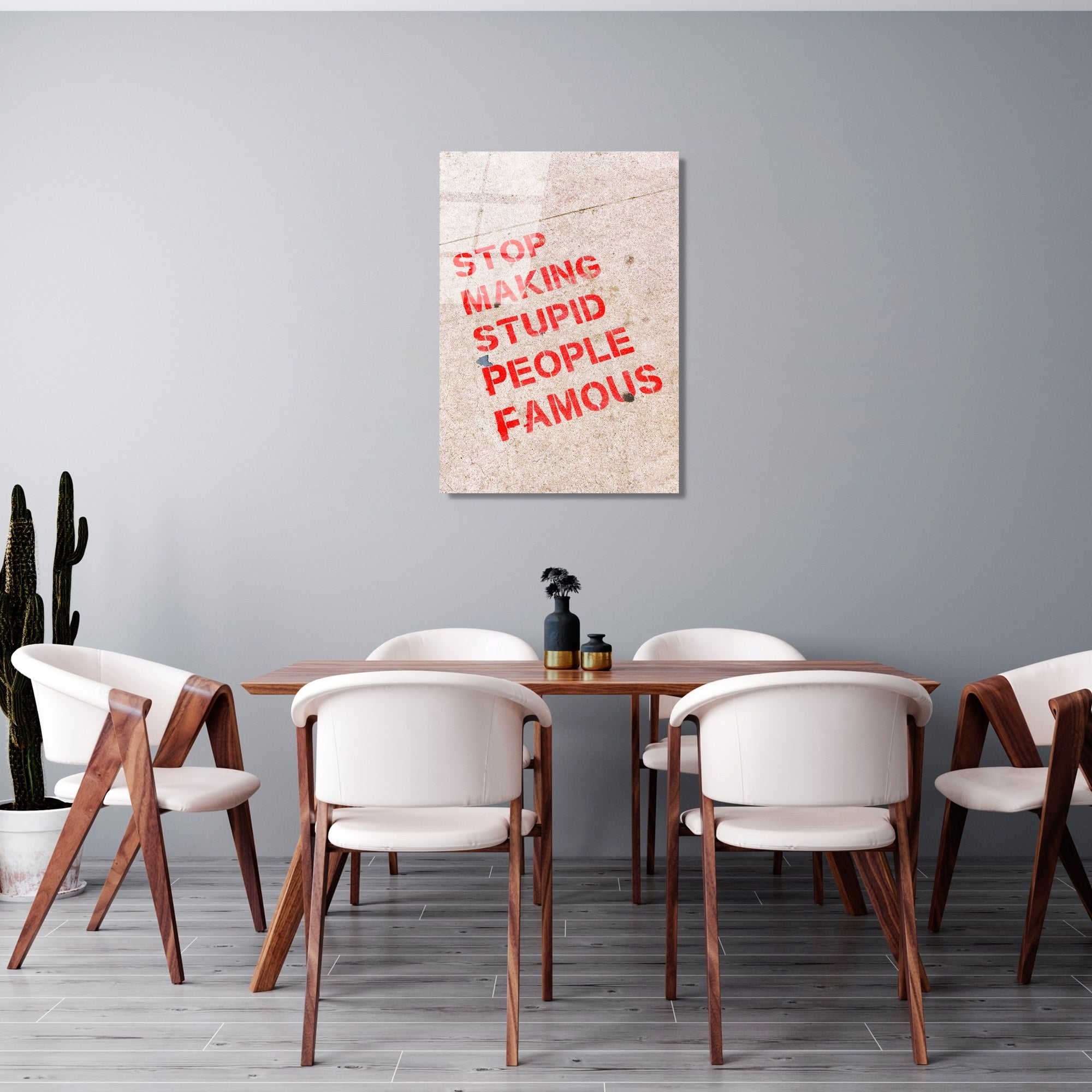 Quadro Decorativo em Vidro Temperado UV-493 Multicolor 45 x 65 cm (4 mm)