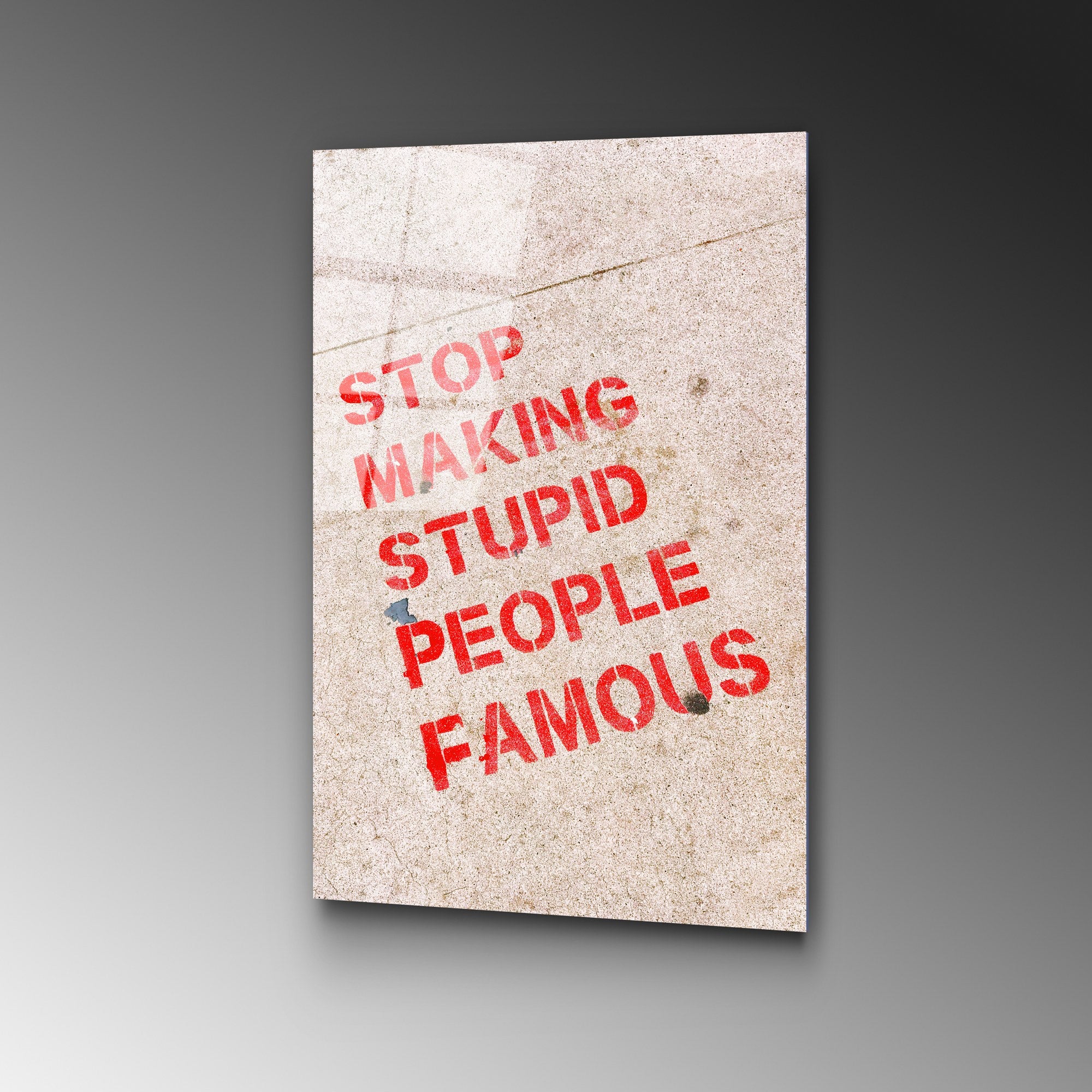 Quadro Decorativo em Vidro Temperado UV-493 Multicolor 45 x 65 cm (4 mm)