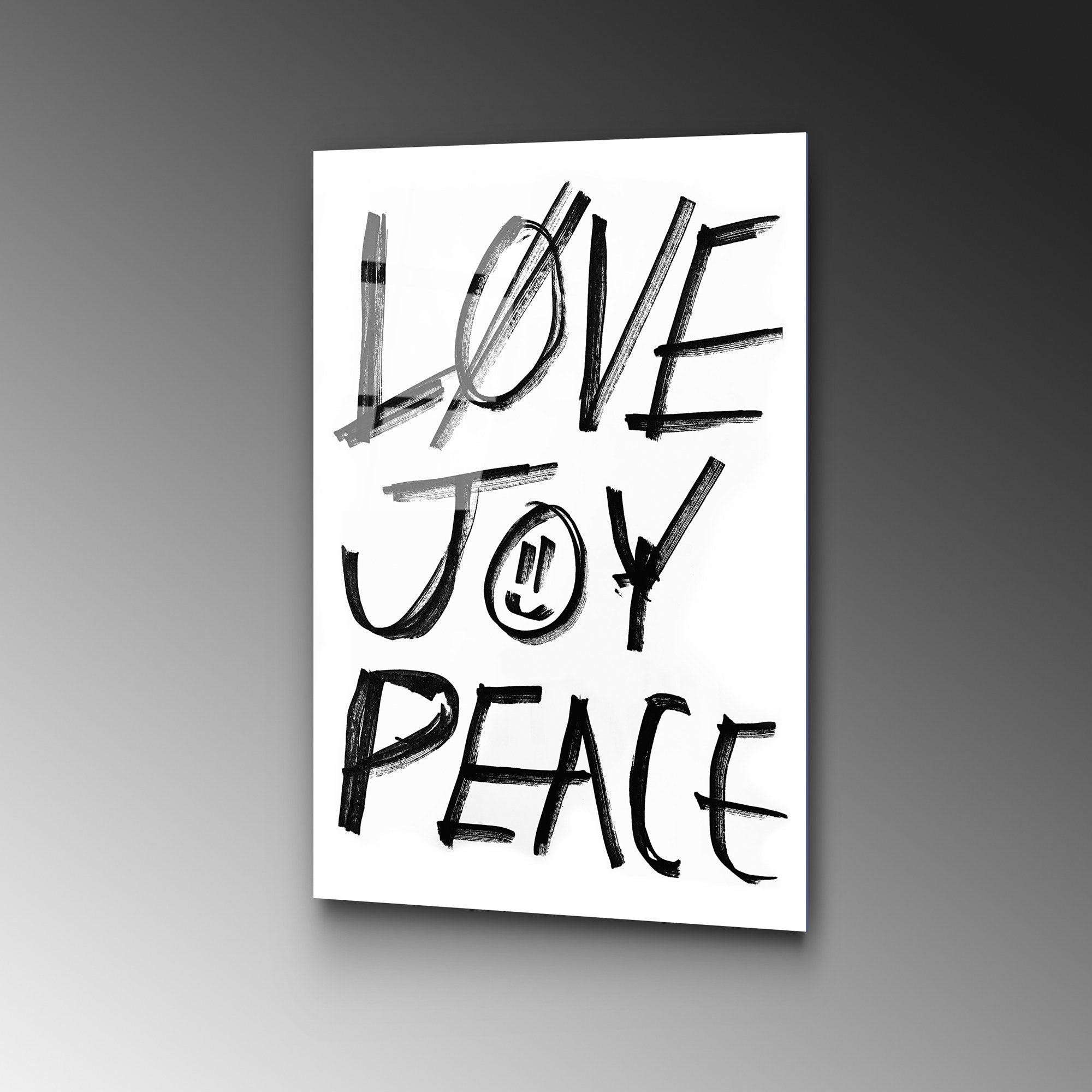 Quadro Decorativo em Vidro Temperado UV-494, 45 x 65 cm, Multicor, 4 mm