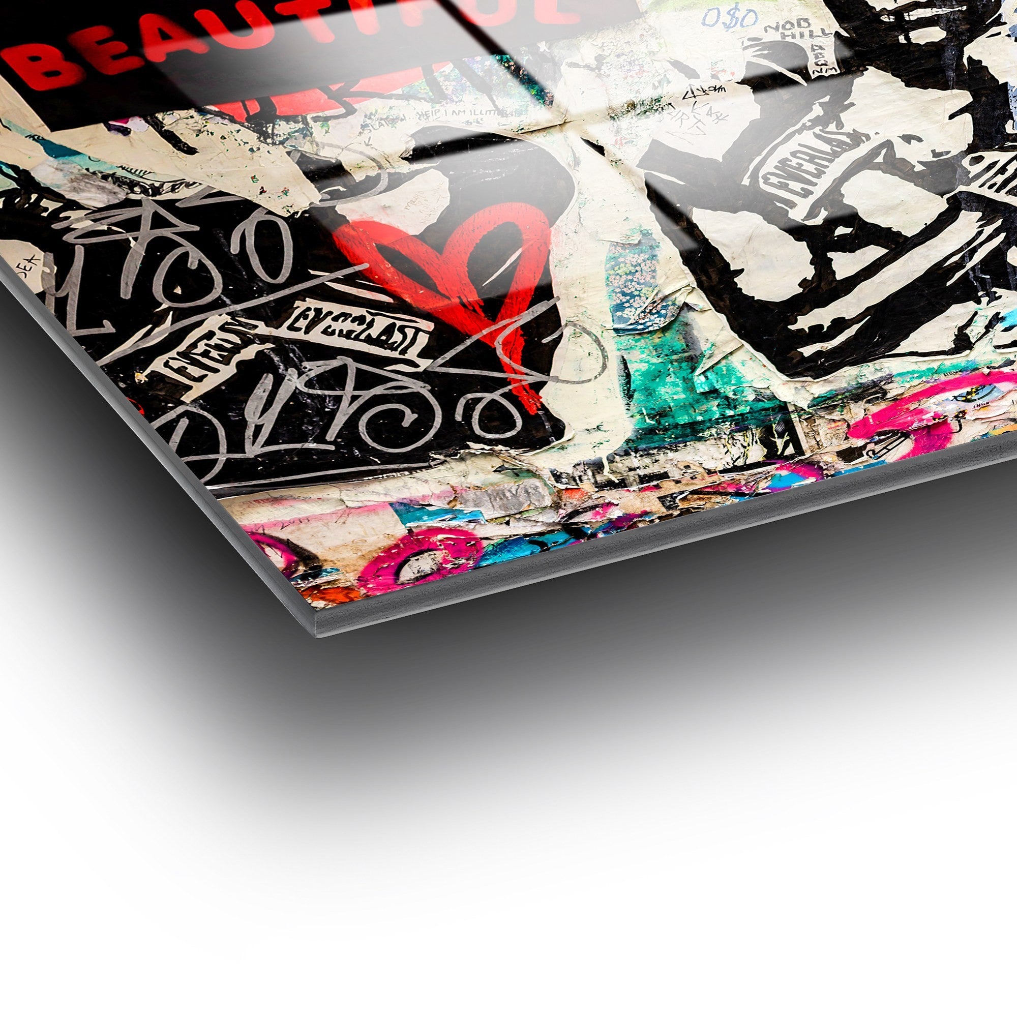 Quadro Decorativo em Vidro Temperado 4 mm, Multicolor, 45 x 65 cm – UV-495 (Ref. 123BZM1344)