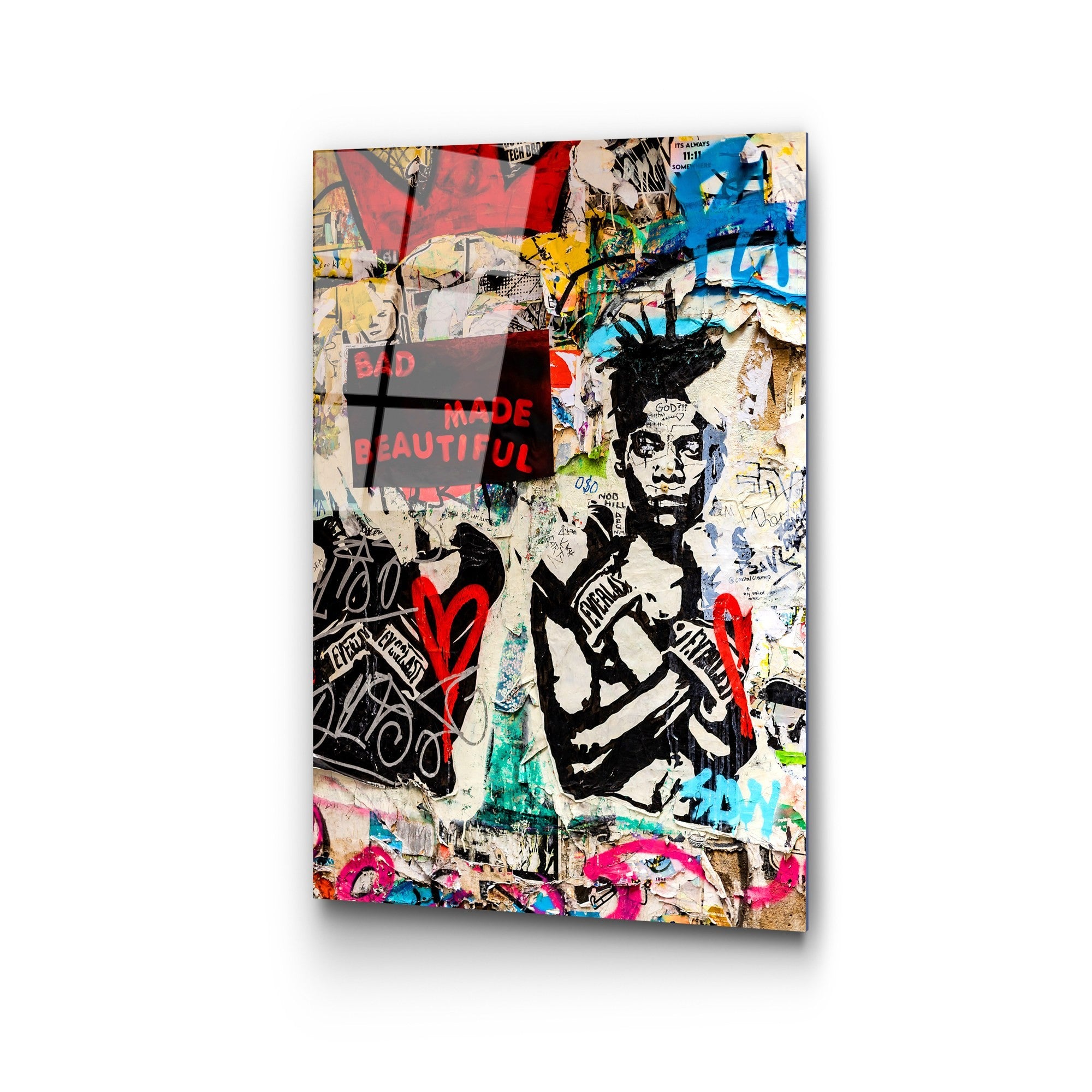 Quadro Decorativo em Vidro Temperado 4 mm, Multicolor, 45 x 65 cm – UV-495 (Ref. 123BZM1344)