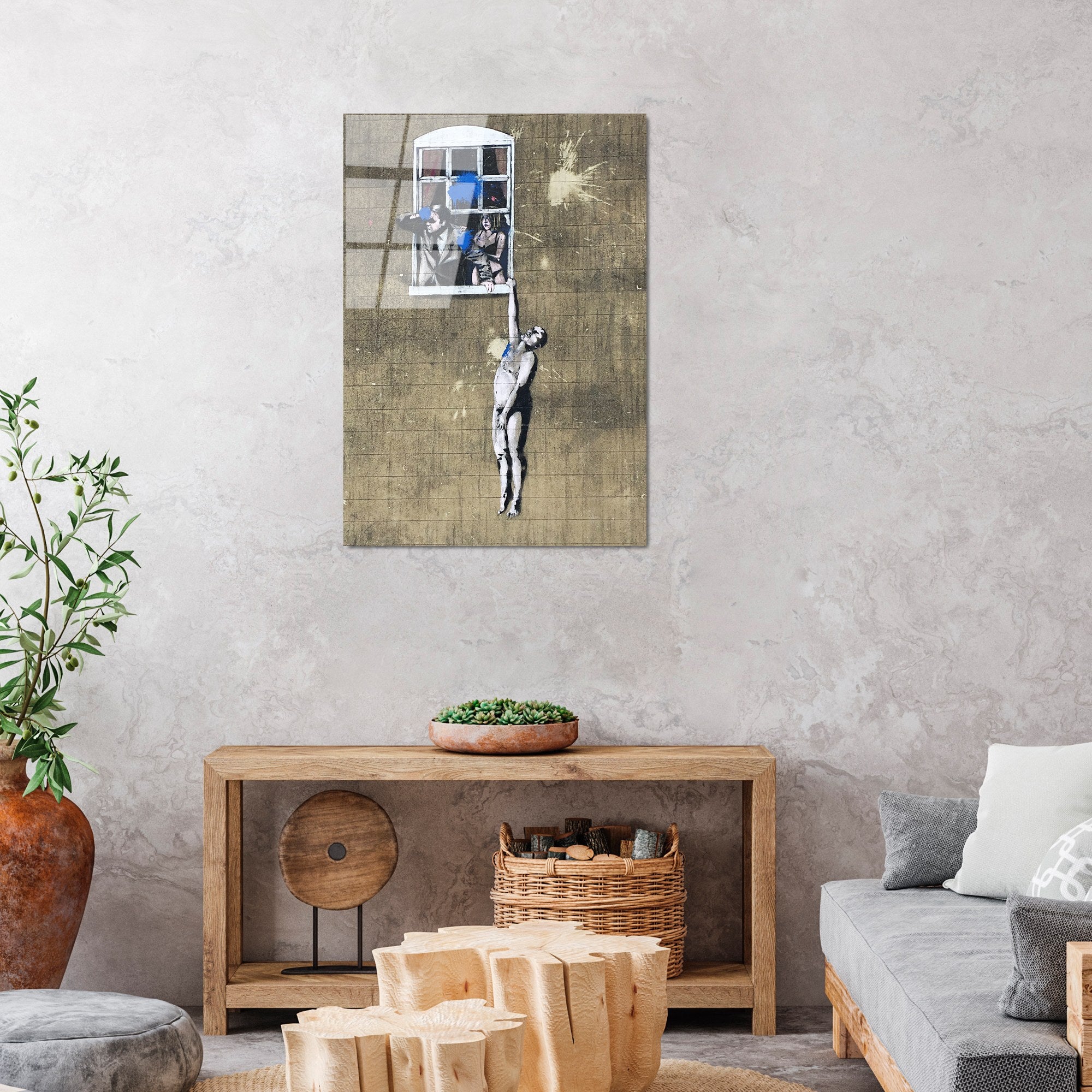 Quadro Decorativo em Vidro Temperado Multicolor 45x65 cm (Espessura 4 mm) – UV-496 | Ref. 123BZM1345