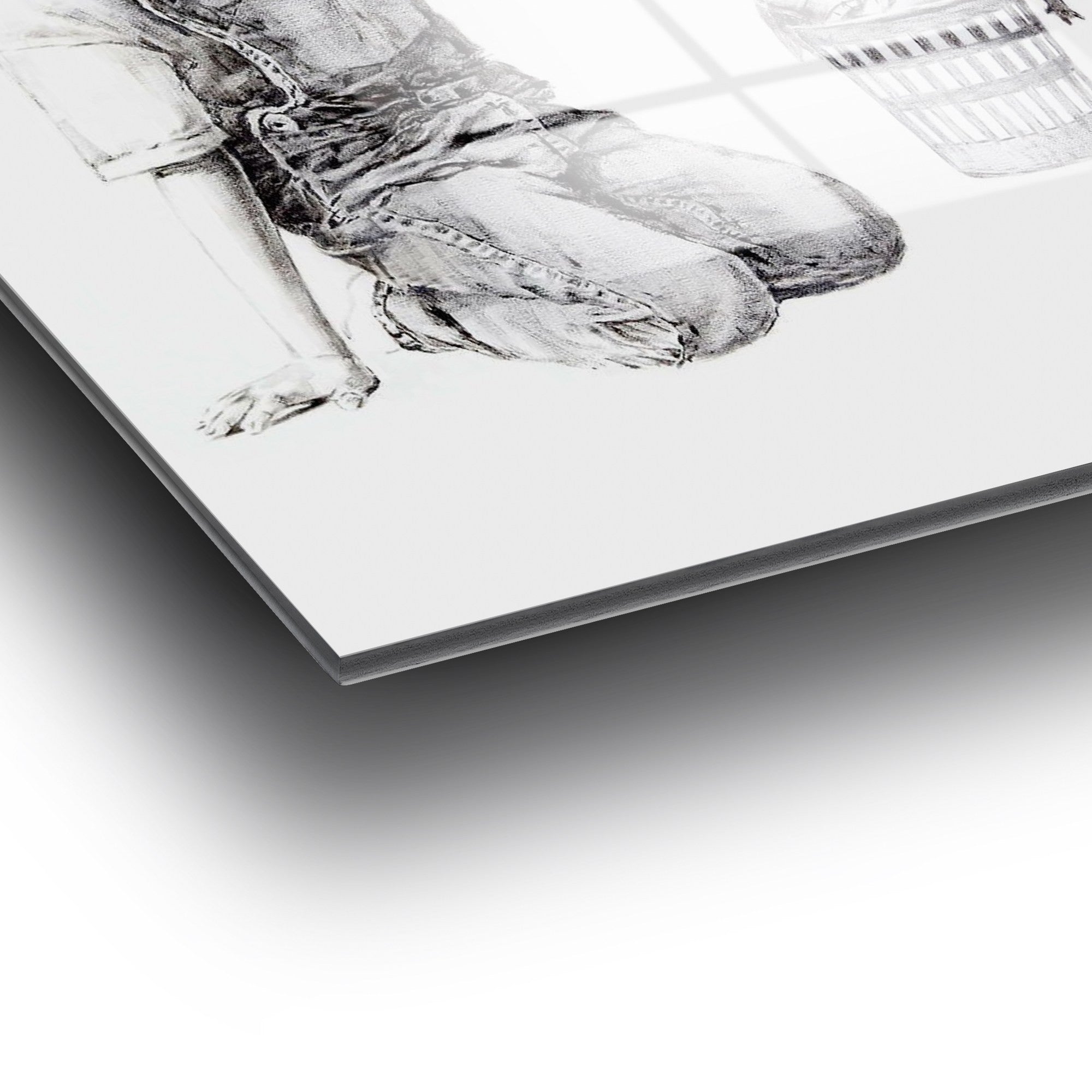 Quadro Decorativo em Vidro Temperado UV-499, Multicolor, 45 x 65 cm, 4 mm