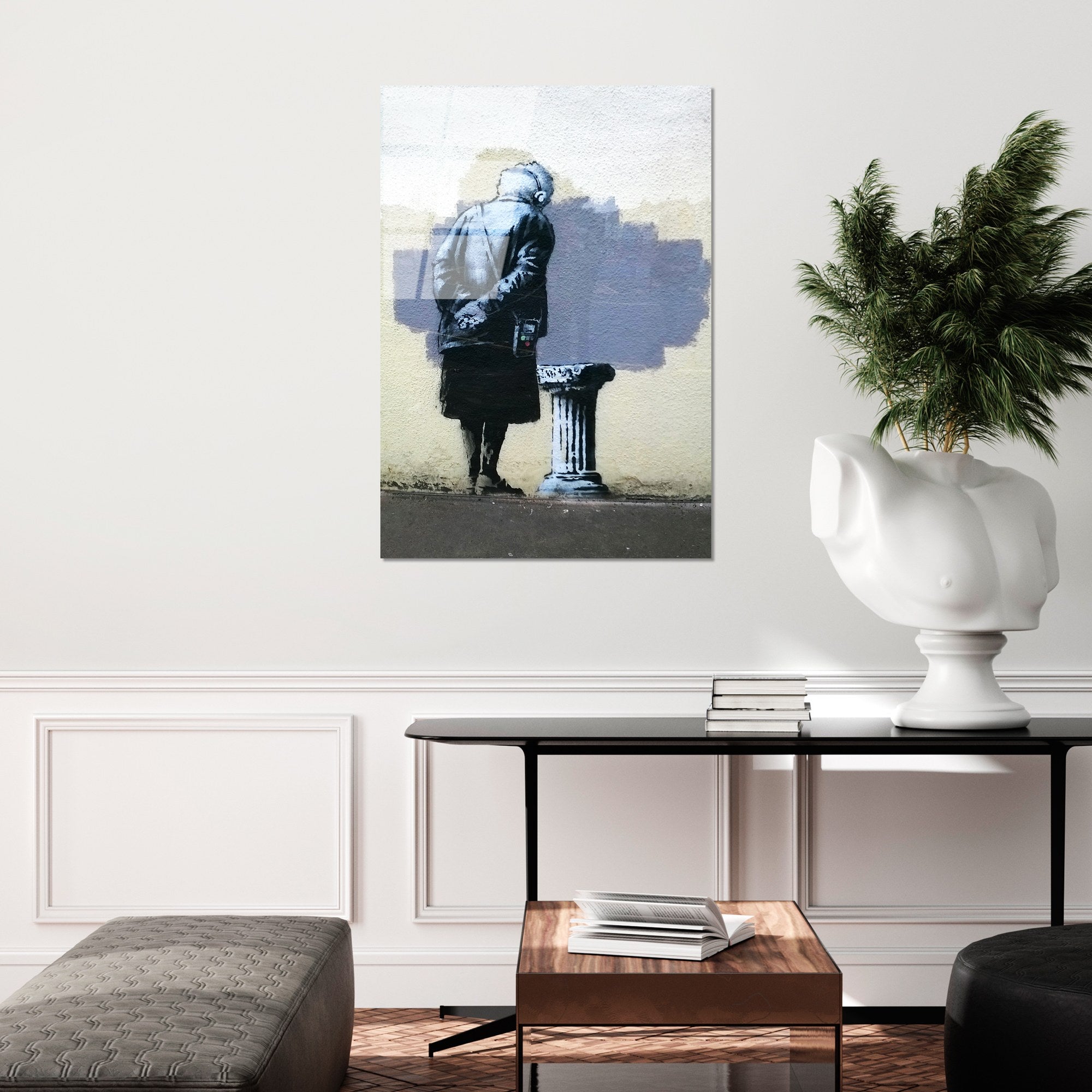 Quadro Decorativo em Vidro Temperado UV-500, Multicolor, 45 x 65 cm, 4 mm