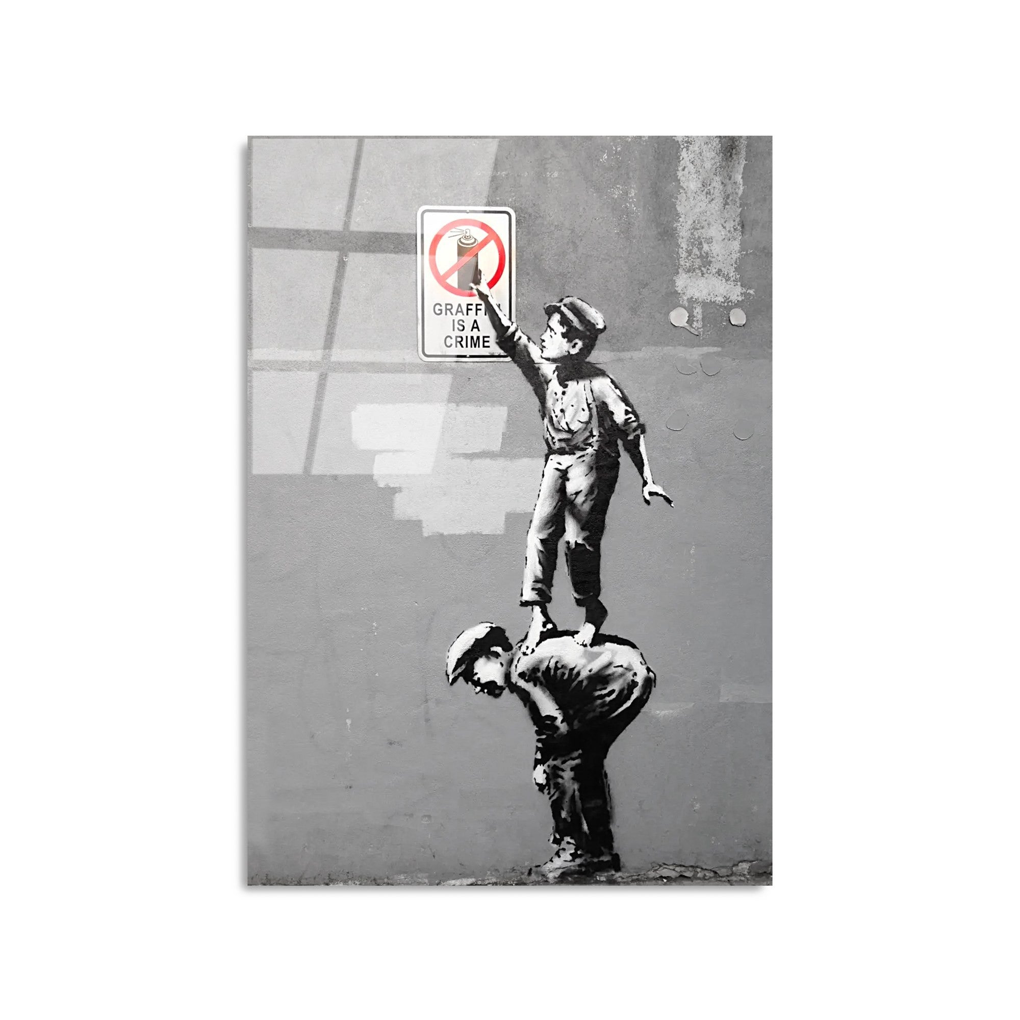 Quadro Decorativo em Vidro Temperado UV-501, Multicolor, 45 x 65 cm (4 mm)