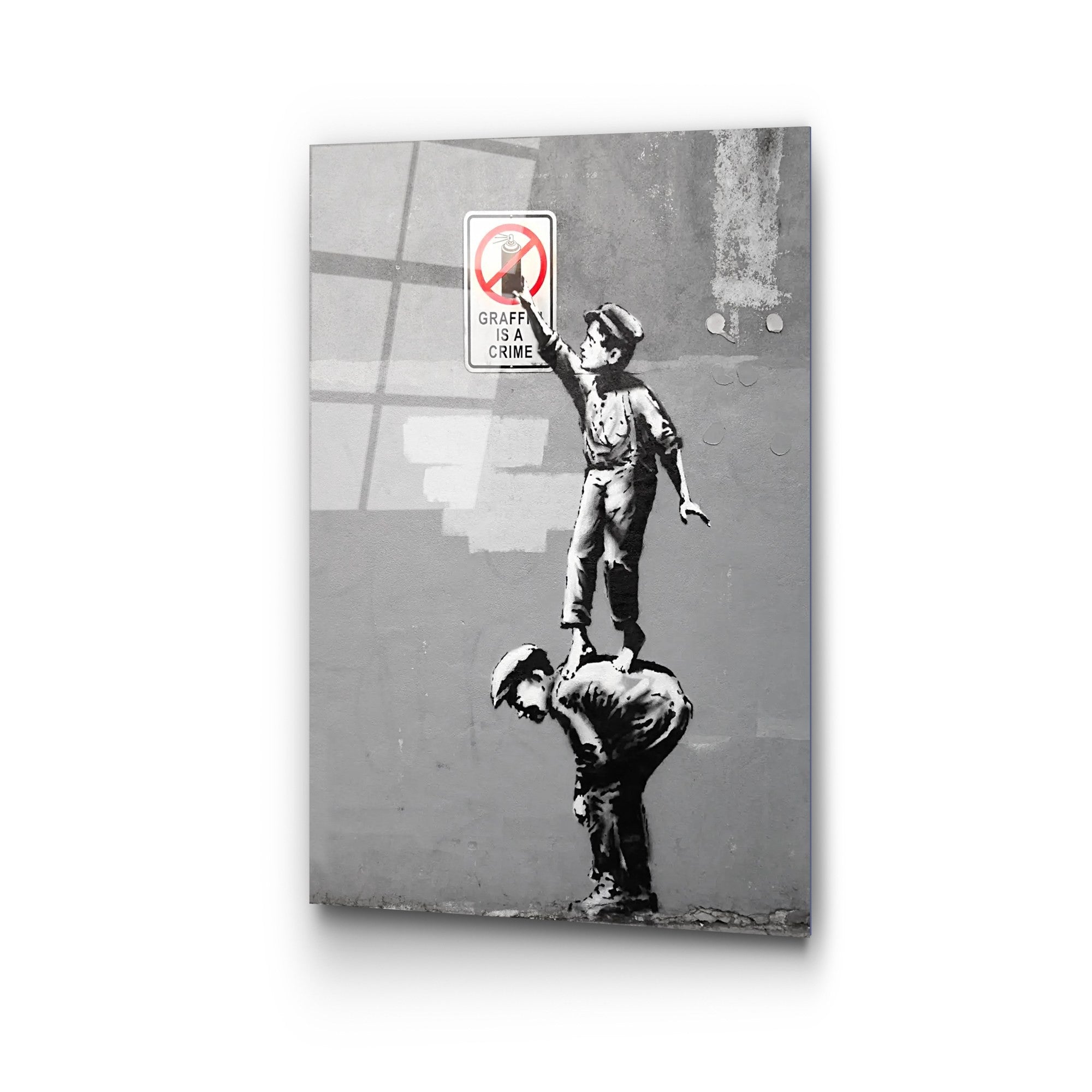 Quadro Decorativo em Vidro Temperado UV-501, Multicolor, 45 x 65 cm (4 mm)