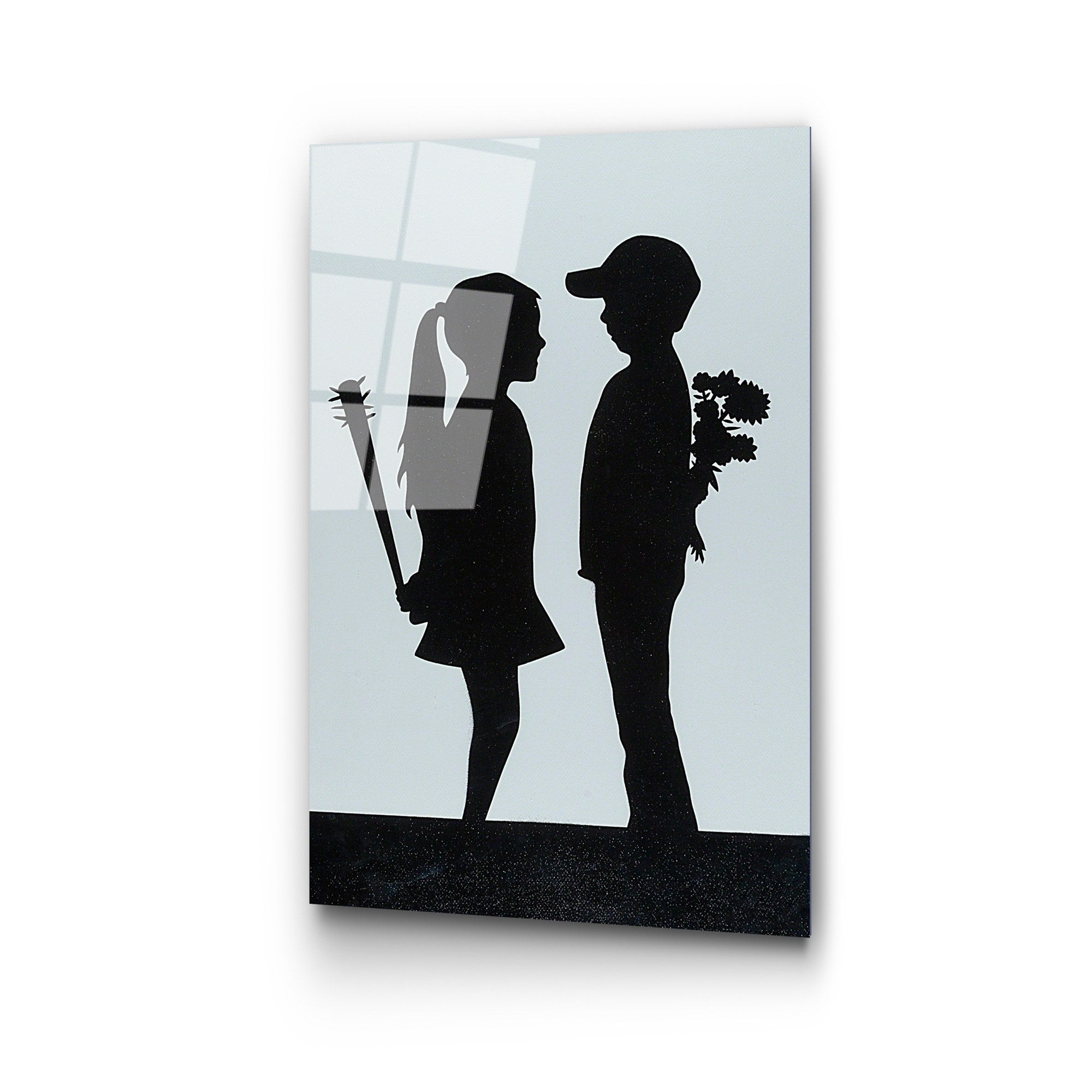 Quadro em Vidro Temperado UV-502 45x65 cm – Multicolor, 4 mm