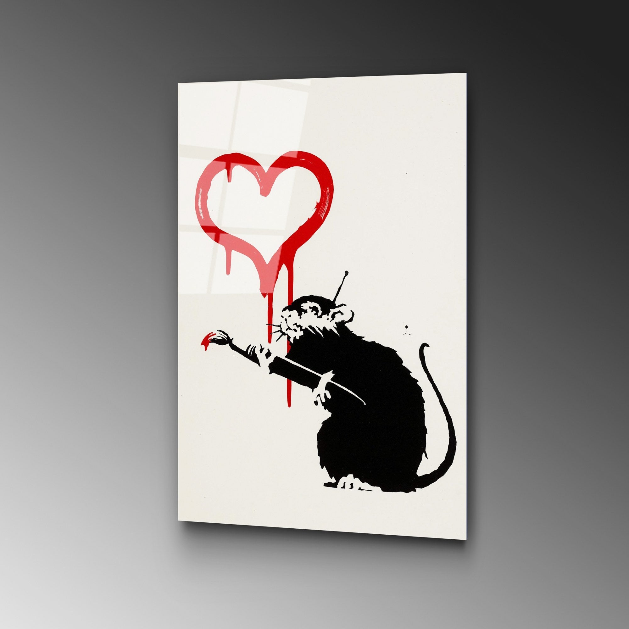 Quadro Decorativo em Vidro Temperado (4 mm) UV-503, 45 x 65 cm, Multicolor