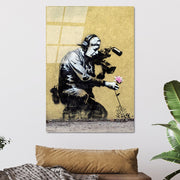 Quadro Decorativo em Vidro Temperado UV-505, 45 x 65 cm, Multicolor, 4 mm