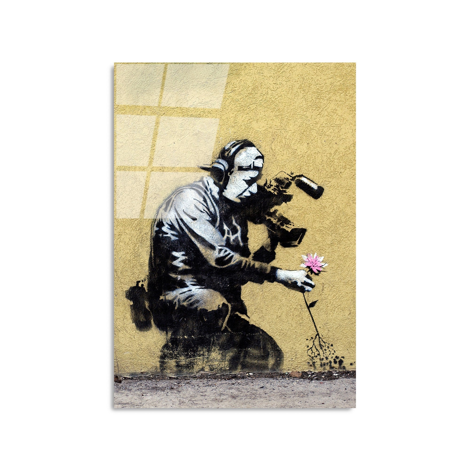 Quadro Decorativo em Vidro Temperado UV-505, 45 x 65 cm, Multicolor, 4 mm