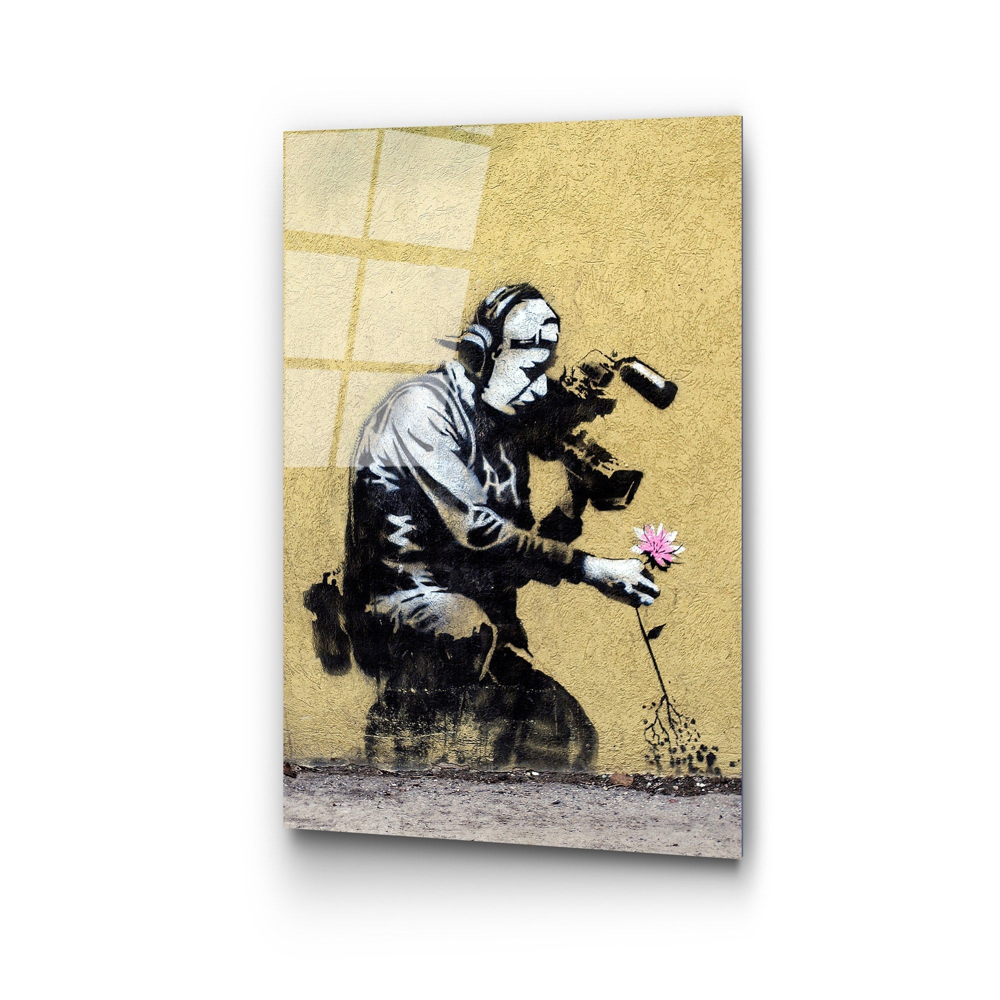 Quadro Decorativo em Vidro Temperado UV-505, 45 x 65 cm, Multicolor, 4 mm