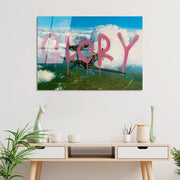 Quadro Decorativo em Vidro 100% Temperado UV-507, 45 x 65 cm - Multicolor (4 mm)