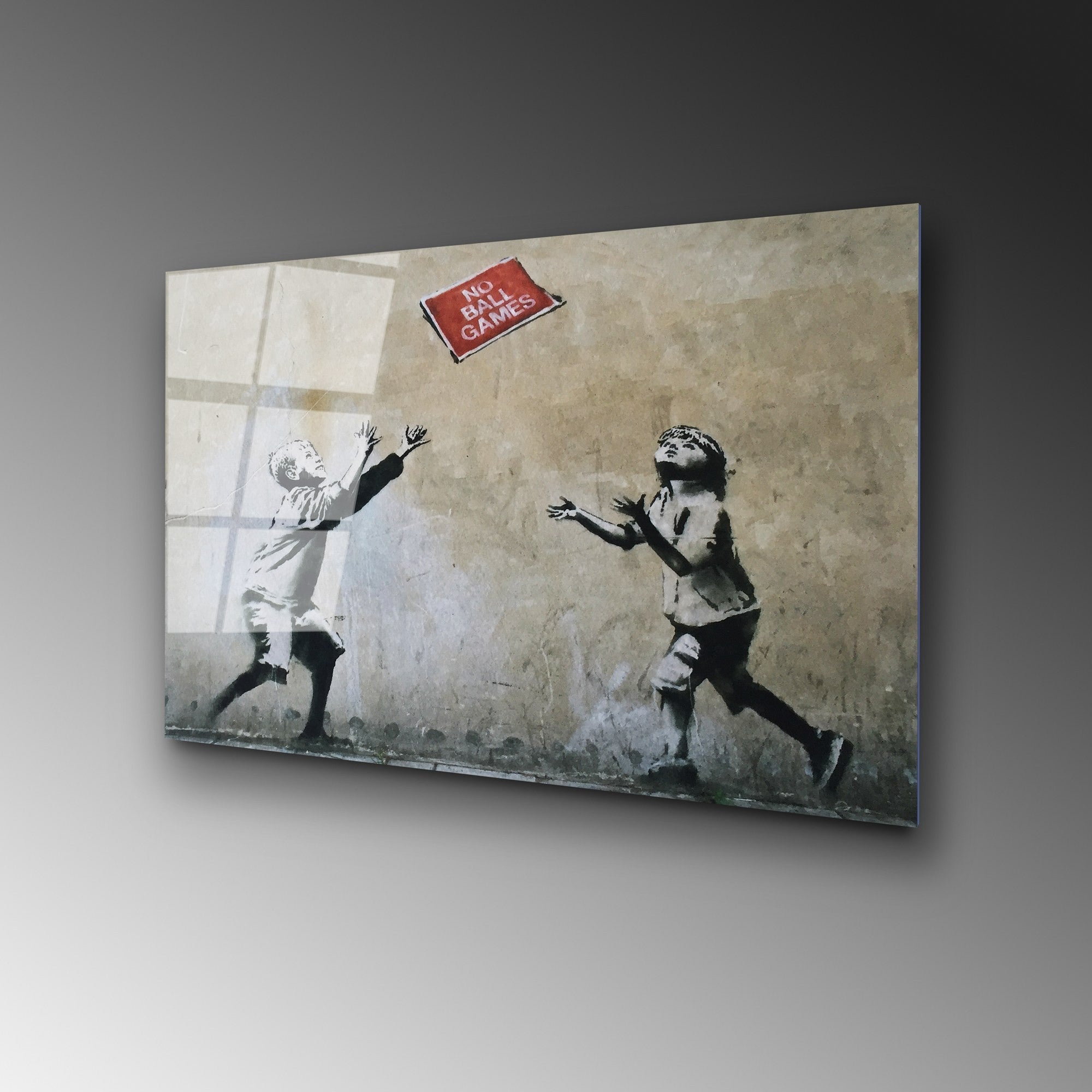 Quadro Decorativo em Vidro 100% Temperado UV-508, Multicolor, 45 x 65 cm (4 mm)