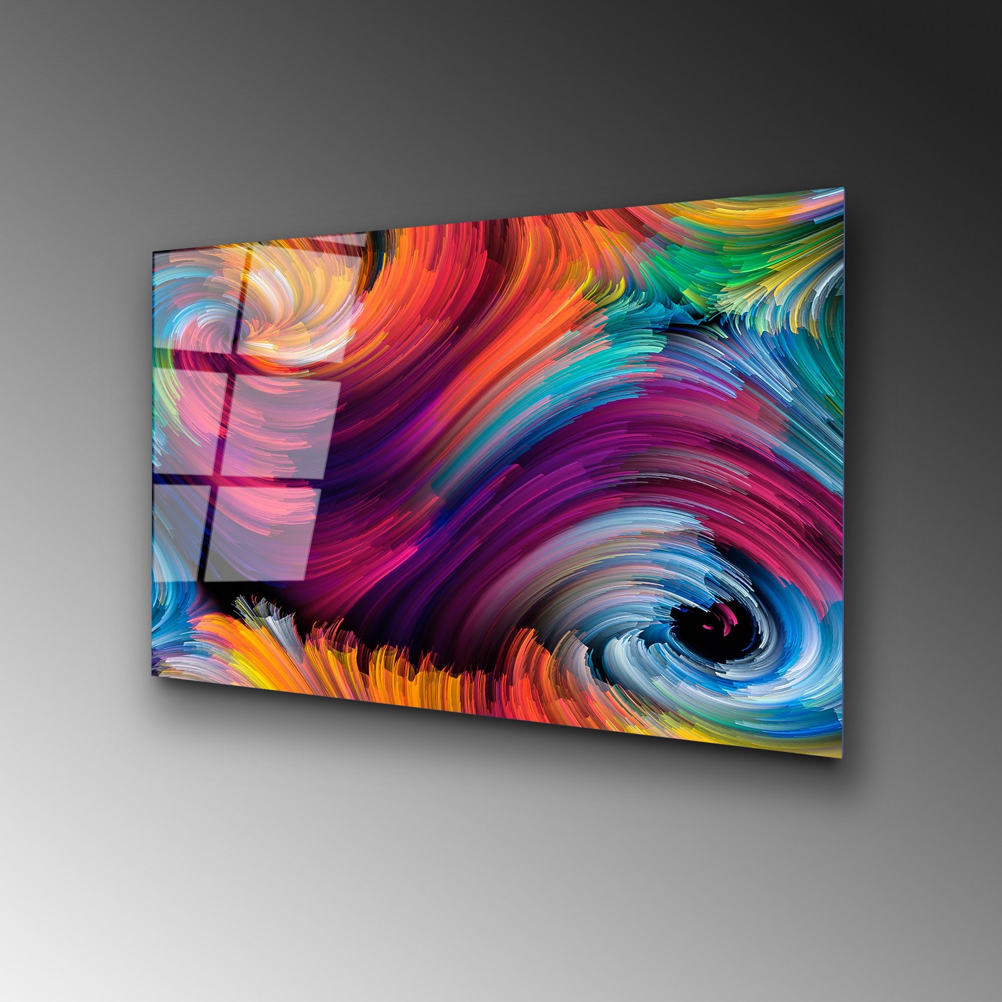 Quadro Decorativo em Vidro Temperado Multicolor 50 x 70 cm (4 mm) – UV-265