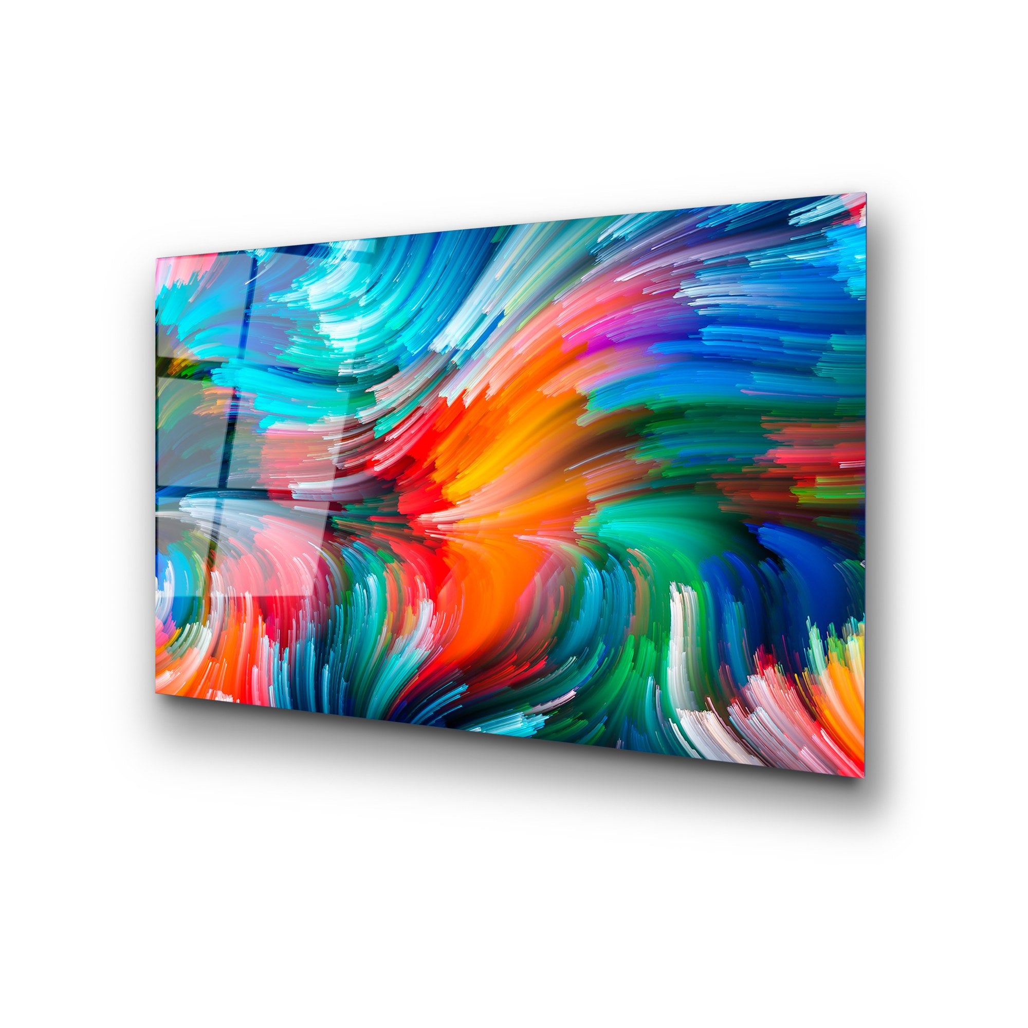 Quadro Decorativo em Vidro Temperado UV-266, Multicolor, 50 x 70 cm (4 mm)