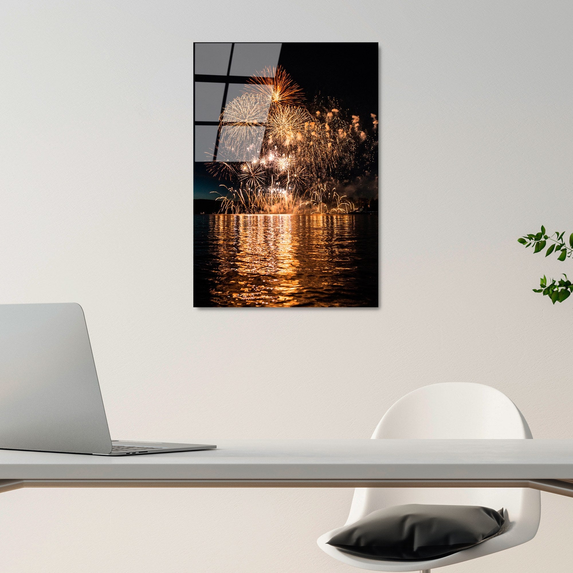 Quadro Decorativo em Vidro Temperado 50x70 cm (4 mm) – Multicolor | UV-267