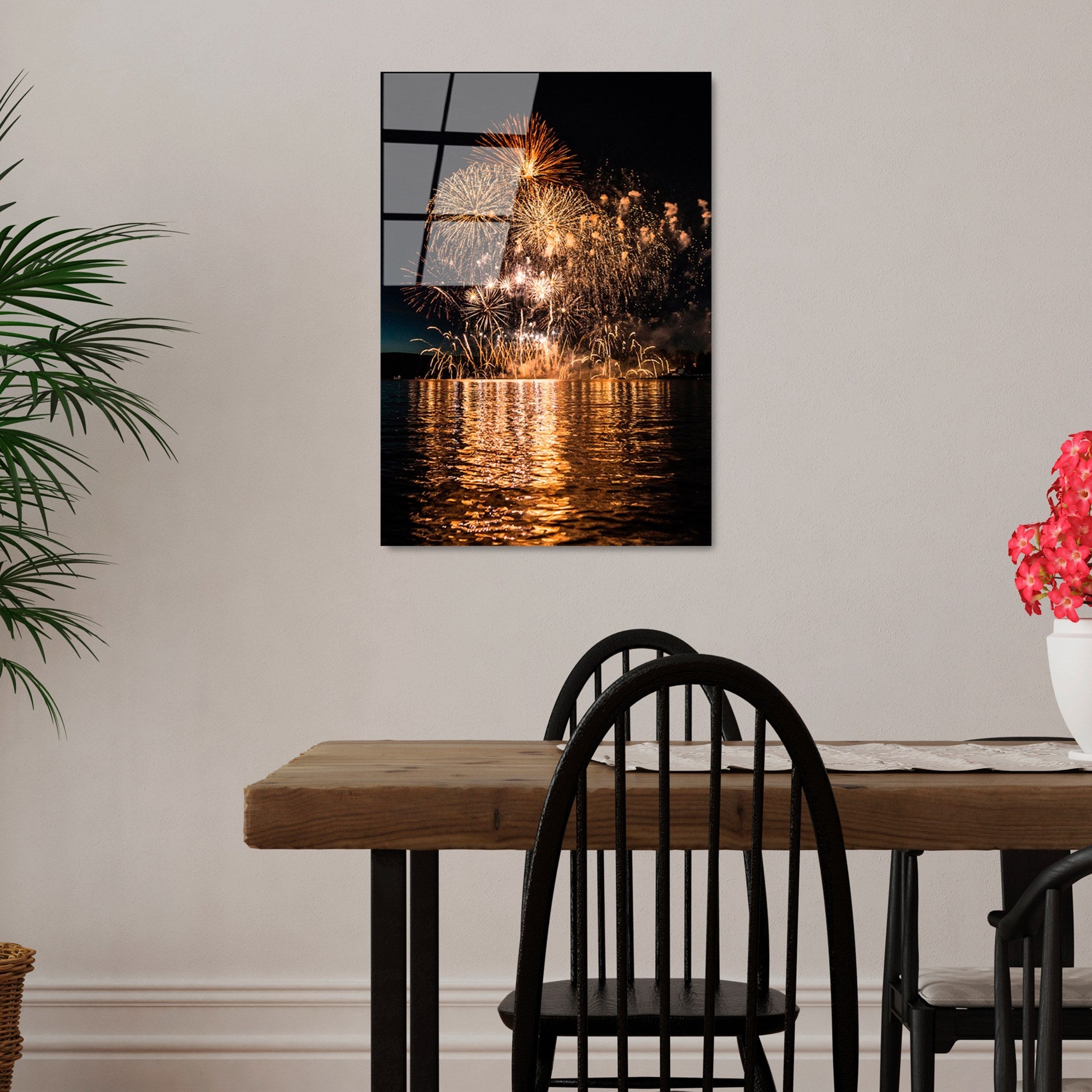 Quadro Decorativo em Vidro Temperado 50x70 cm (4 mm) – Multicolor | UV-267