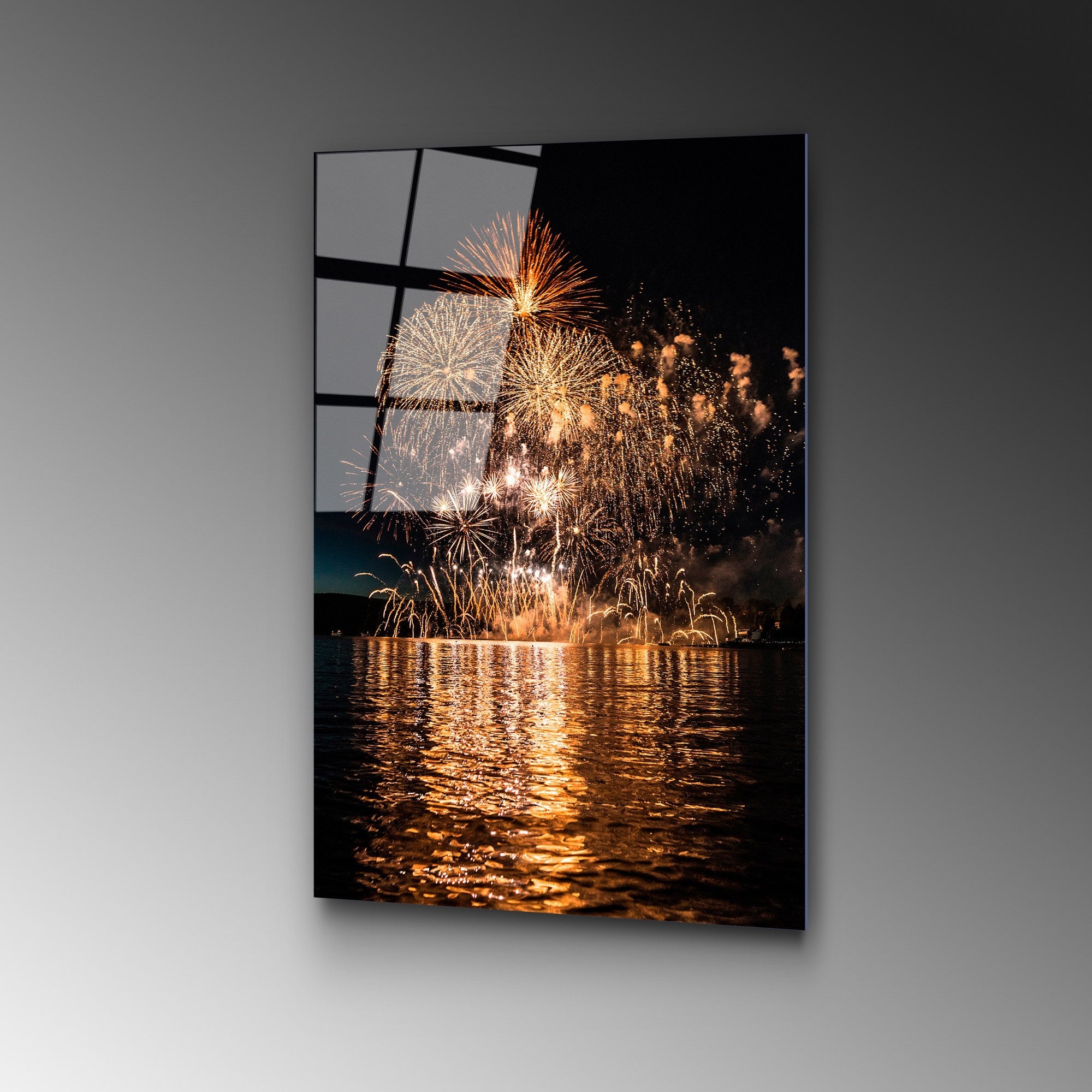 Quadro Decorativo em Vidro Temperado 50x70 cm (4 mm) – Multicolor | UV-267