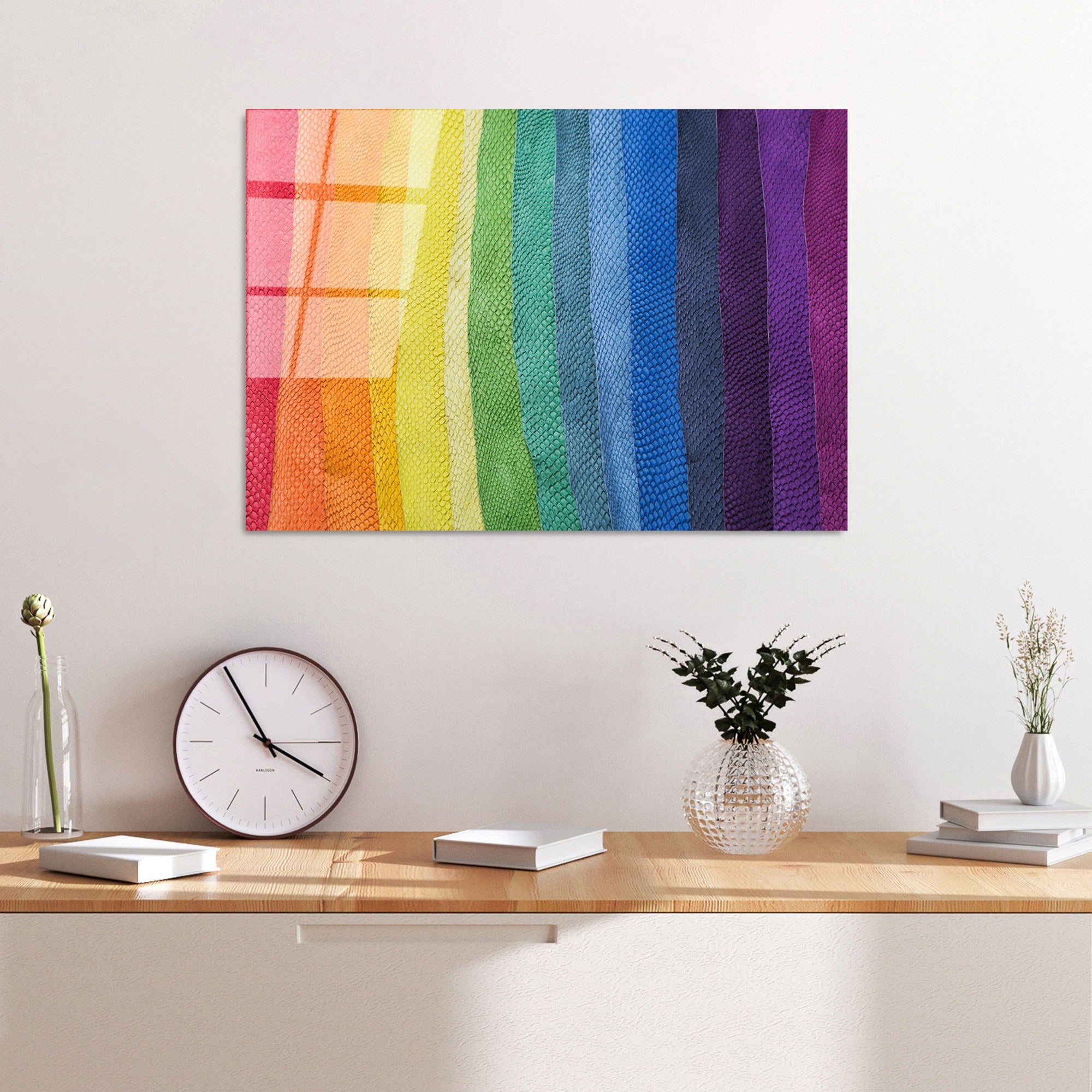 Quadro Decorativo em Vidro Temperado 4 mm 50 x 70 cm – Multicolor | UV-268 (Ref. 123BZM1362)