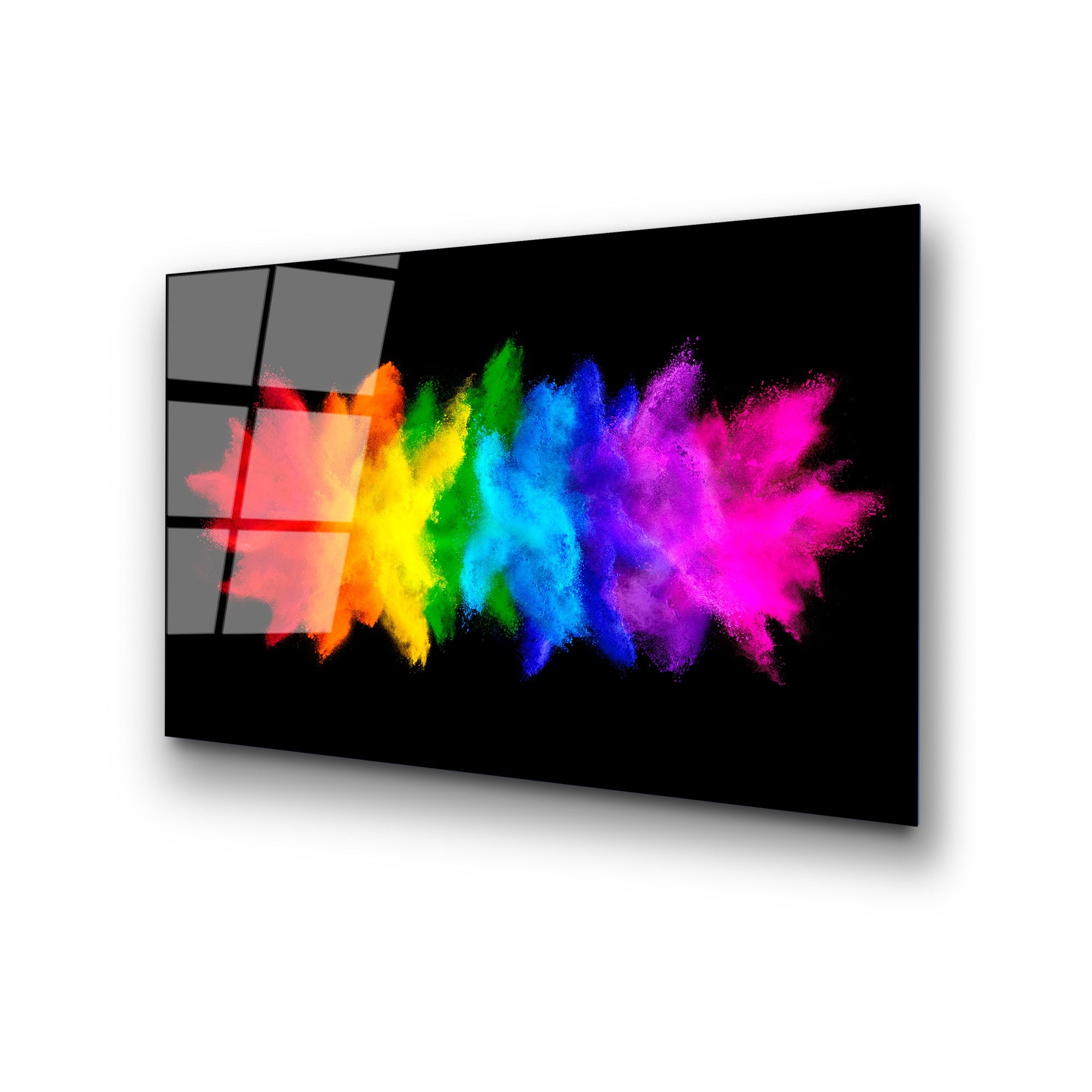 Quadro Decorativo em Vidro 100% Temperado UV-269, 50 x 70 cm, Multicolor (4 mm)