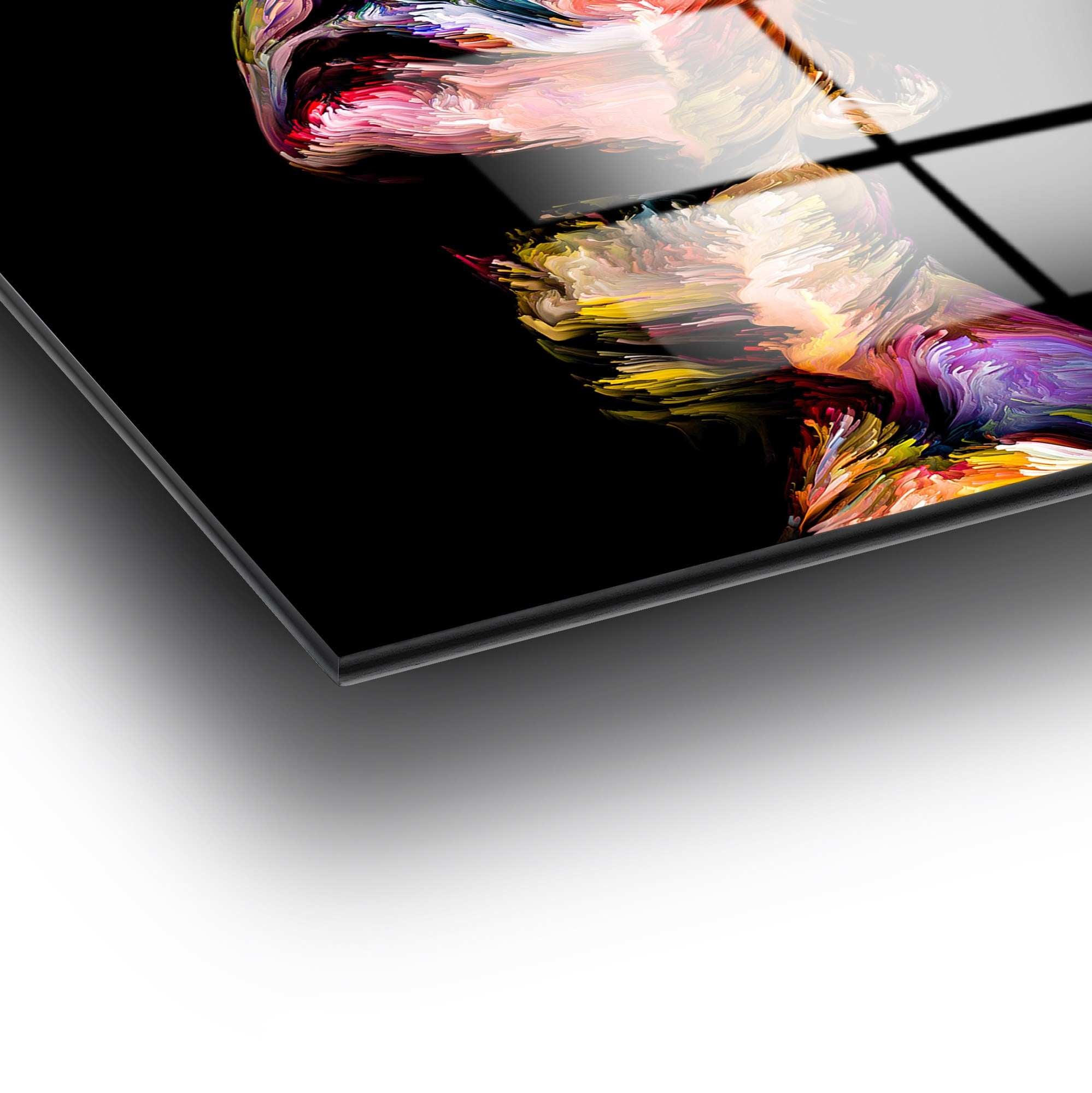 Quadro Decorativo em Vidro Temperado UV-270, Multicolor, 50 x 70 cm (4 mm)