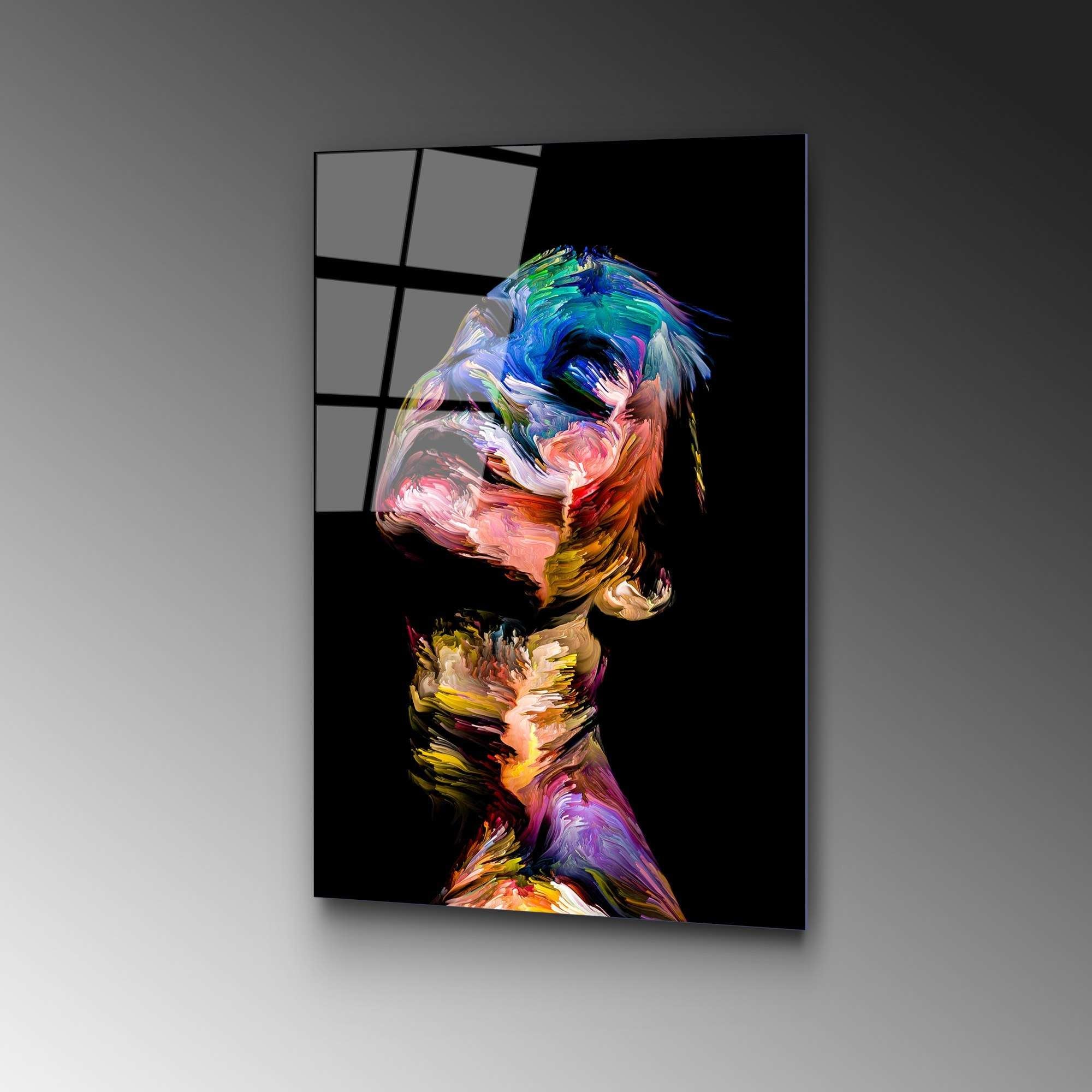 Quadro Decorativo em Vidro Temperado UV-270, Multicolor, 50 x 70 cm (4 mm)