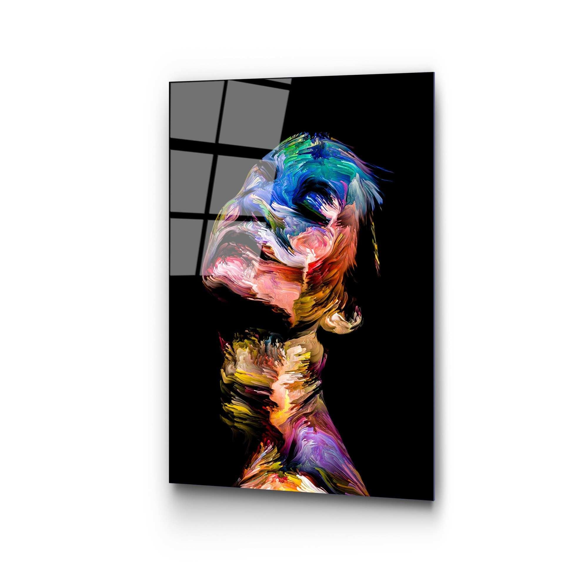 Quadro Decorativo em Vidro Temperado UV-270, Multicolor, 50 x 70 cm (4 mm)