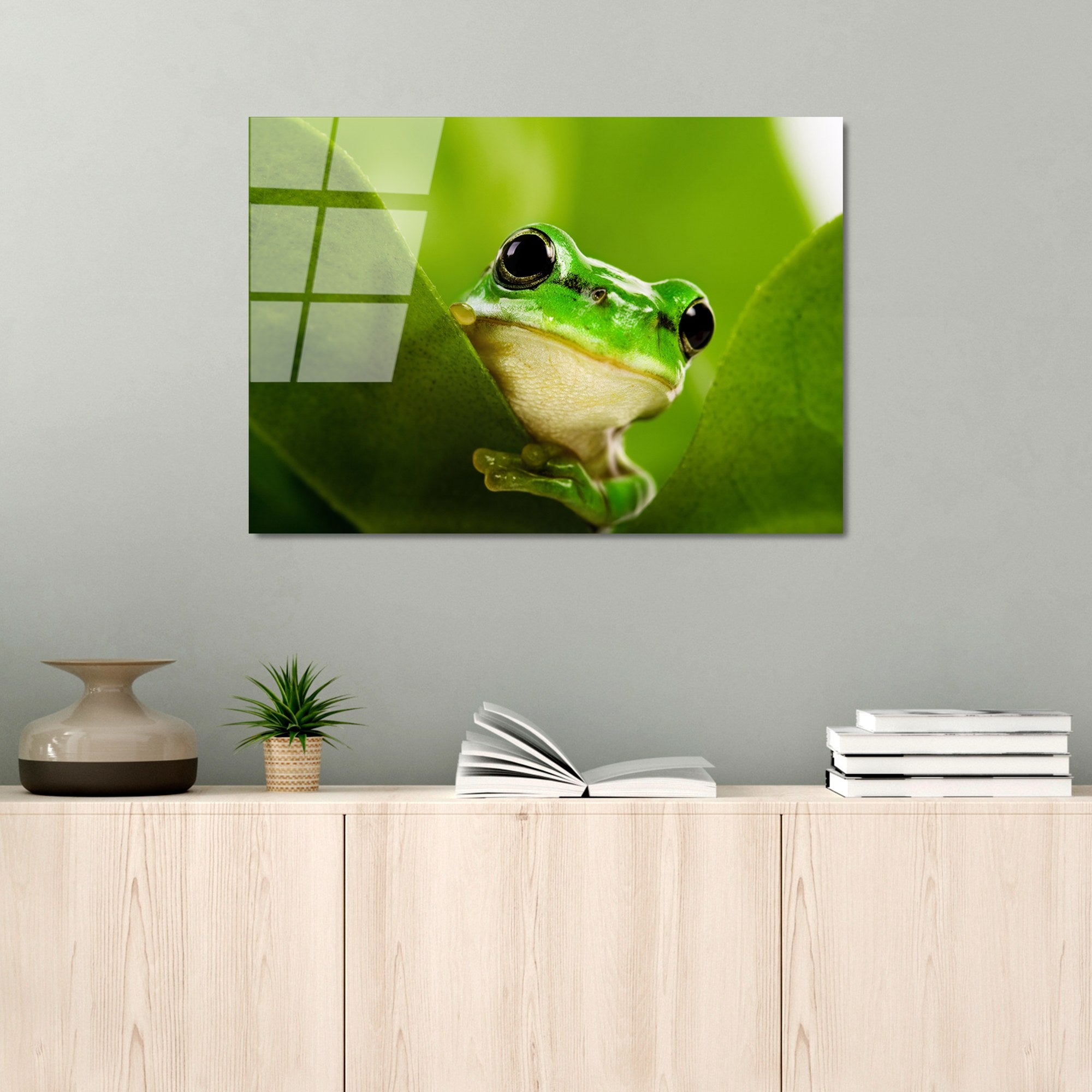 Quadro Decorativo em Vidro 100% Temperado UV-271, Multicolor, 50 x 70 cm (4 mm)