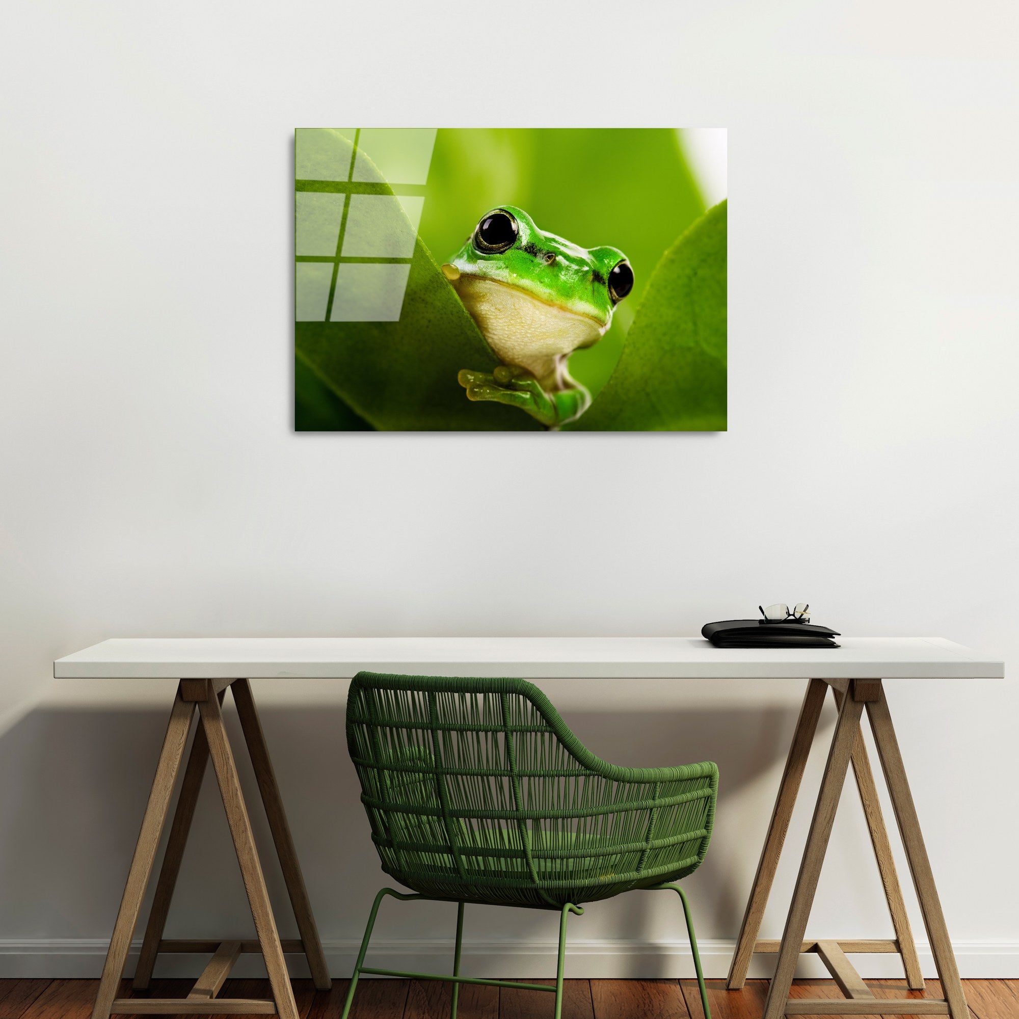 Quadro Decorativo em Vidro 100% Temperado UV-271, Multicolor, 50 x 70 cm (4 mm)