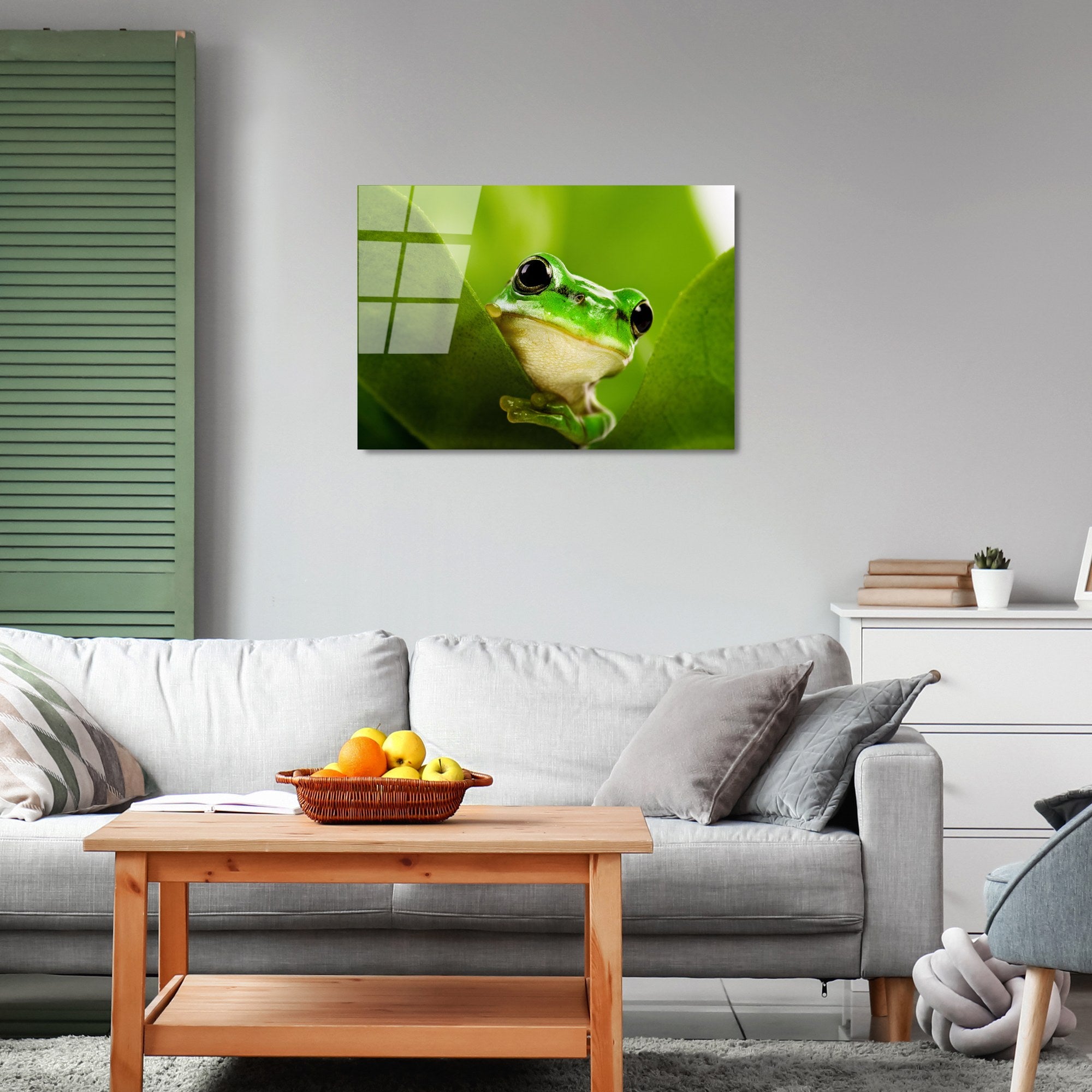 Quadro Decorativo em Vidro 100% Temperado UV-271, Multicolor, 50 x 70 cm (4 mm)