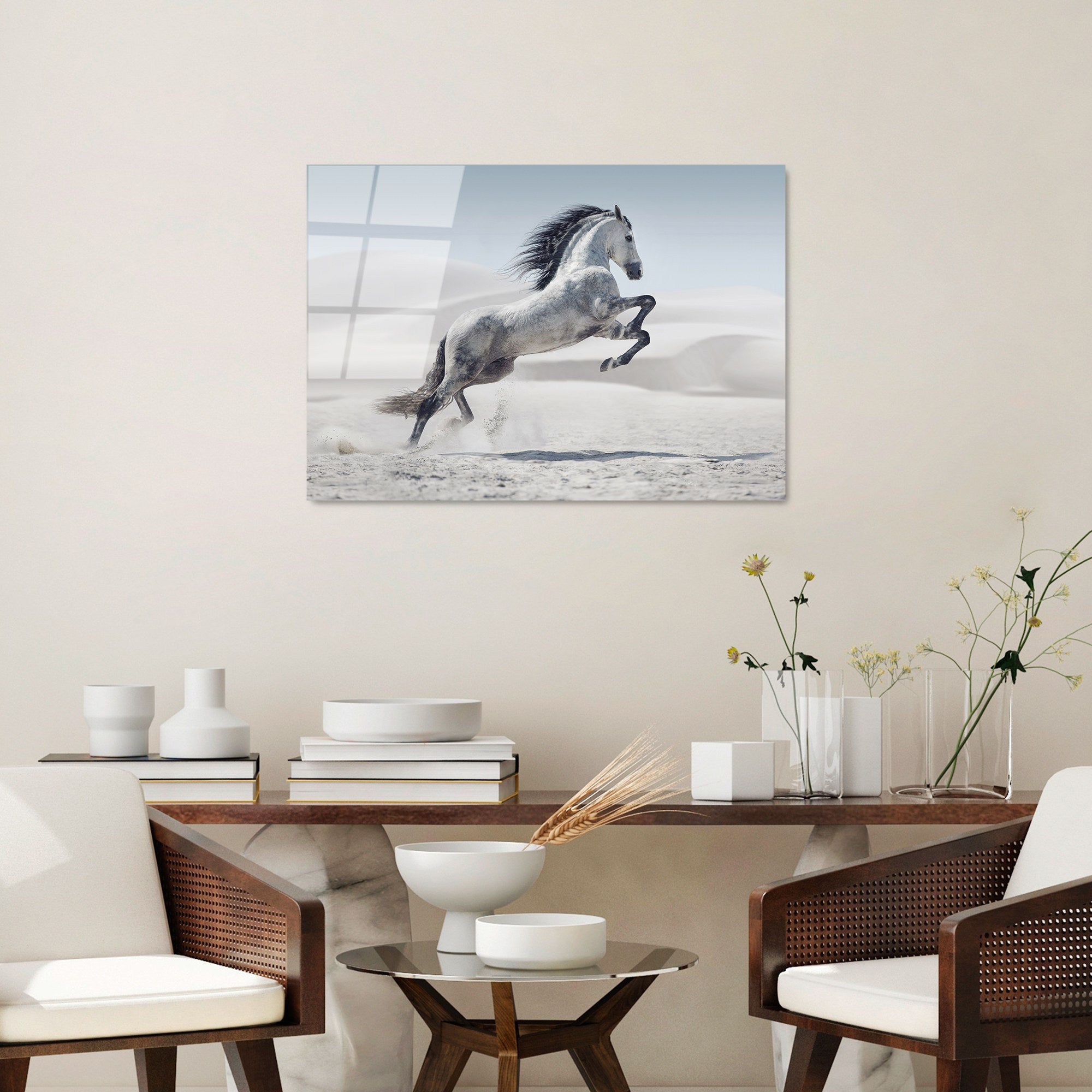 Quadro Decorativo em Vidro Temperado UV-273, Multicolor, 50 x 70 cm, 4 mm