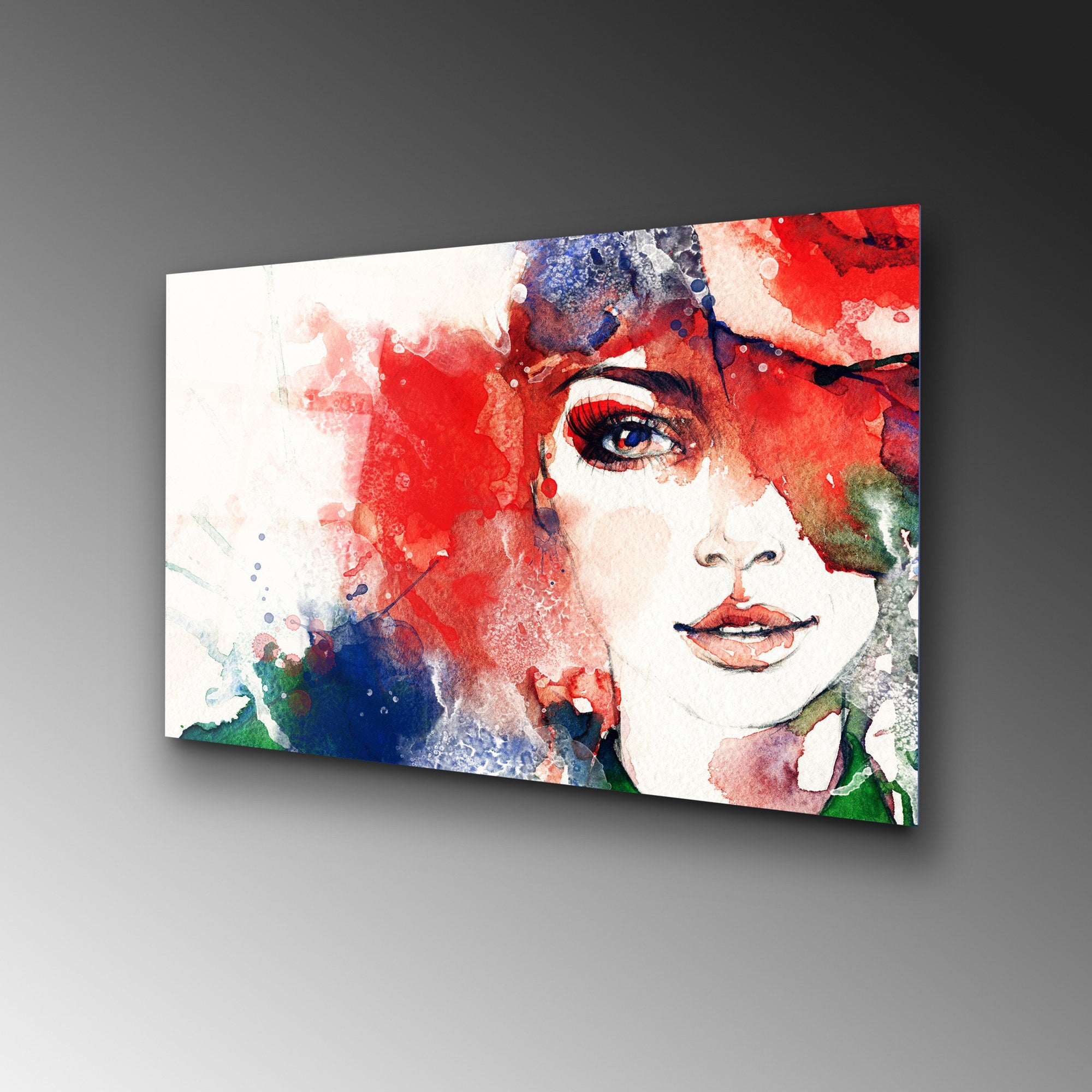 Quadro Decorativo em Vidro Temperado Multicolor 50 x 70 cm (4 mm) - UV-275