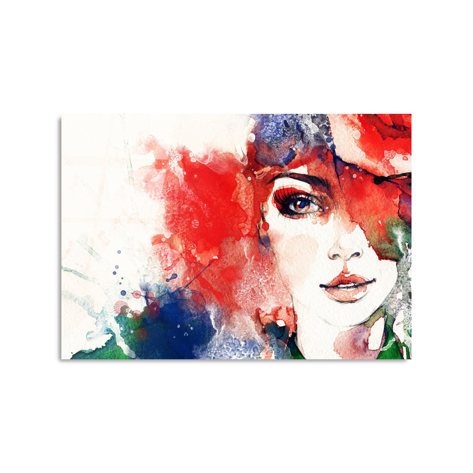 Quadro Decorativo em Vidro Temperado Multicolor 50 x 70 cm (4 mm) - UV-275