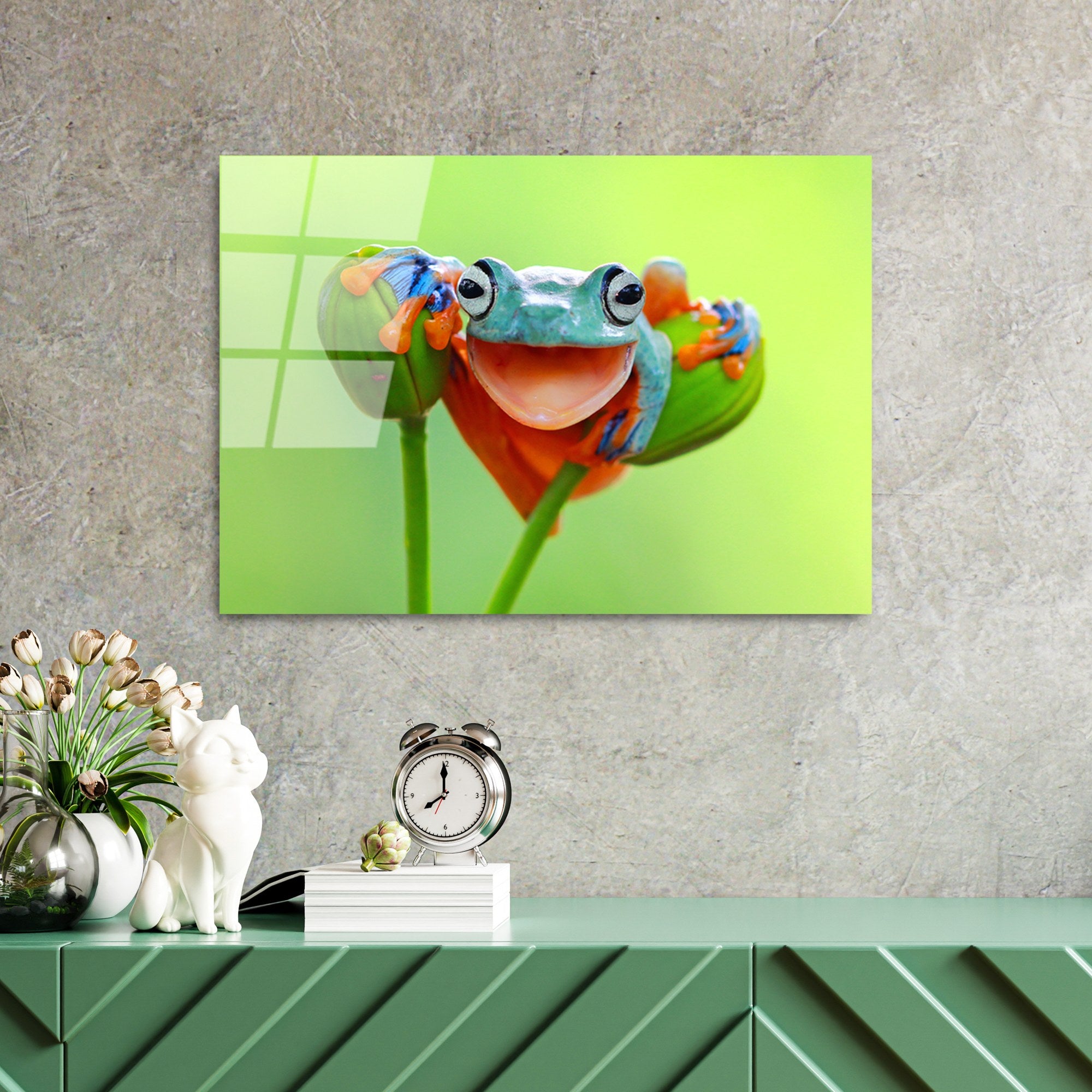 Quadro Decorativo em Vidro Temperado UV-278 – Multicolor – 50 x 70 cm – 4 mm