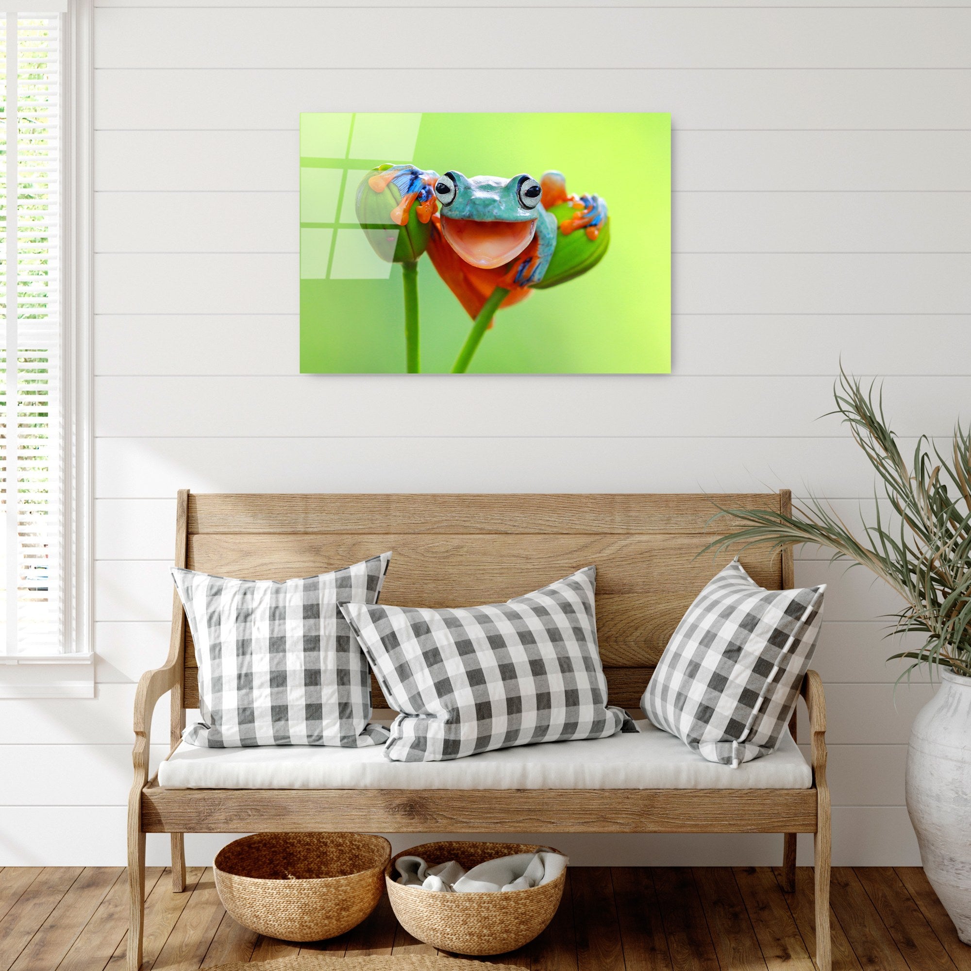 Quadro Decorativo em Vidro Temperado UV-278 – Multicolor – 50 x 70 cm – 4 mm