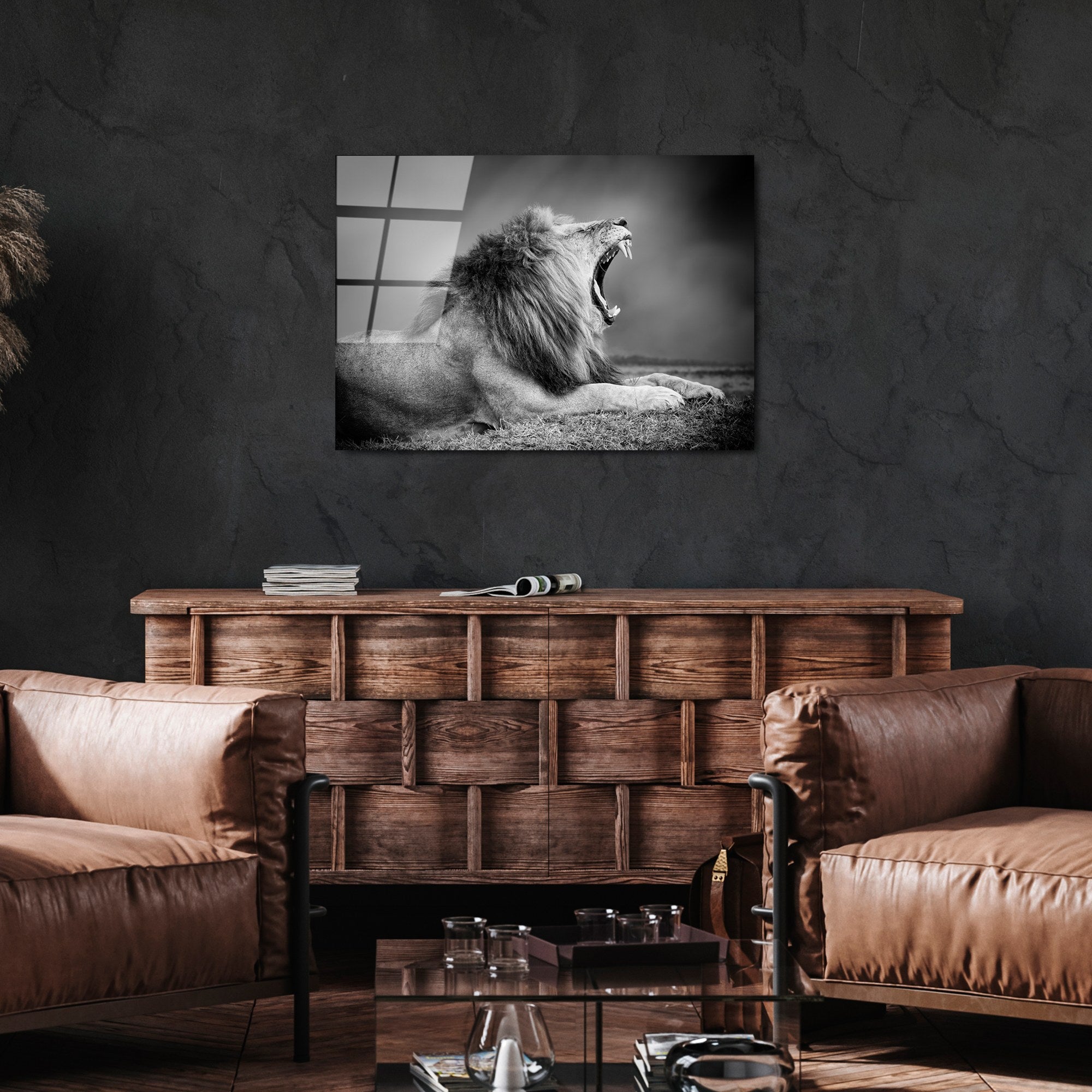 Quadro Decorativo em Vidro Temperado UV-282, 50 x 70 cm, Multicolor, 4 mm