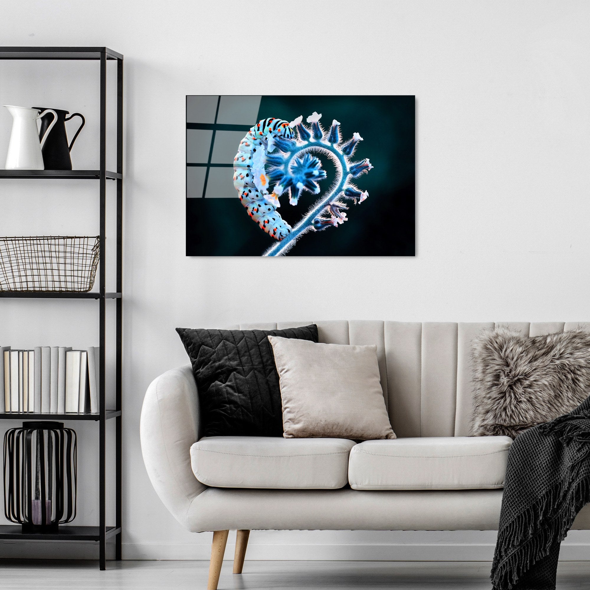 Quadro Decorativo em Vidro Temperado 4 mm 50x70 cm – Multicolor (UV-283)