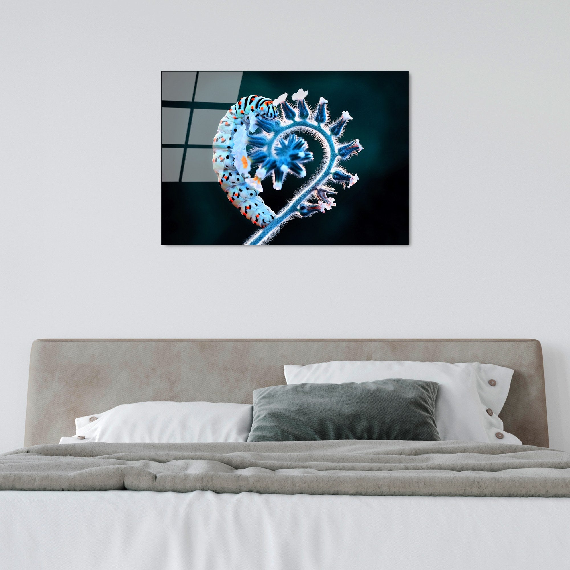 Quadro Decorativo em Vidro Temperado 4 mm 50x70 cm – Multicolor (UV-283)